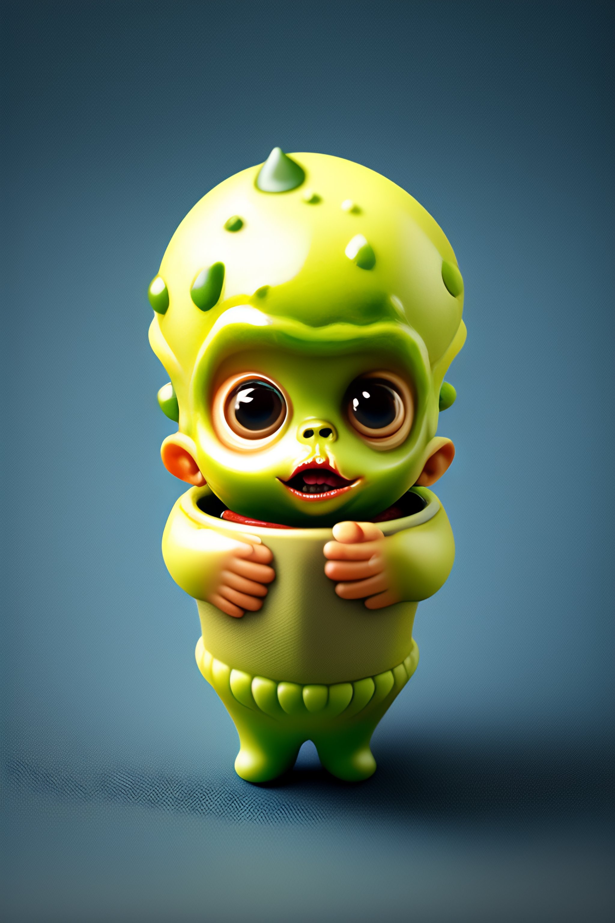 Lexica - A baby zombie in a pocket