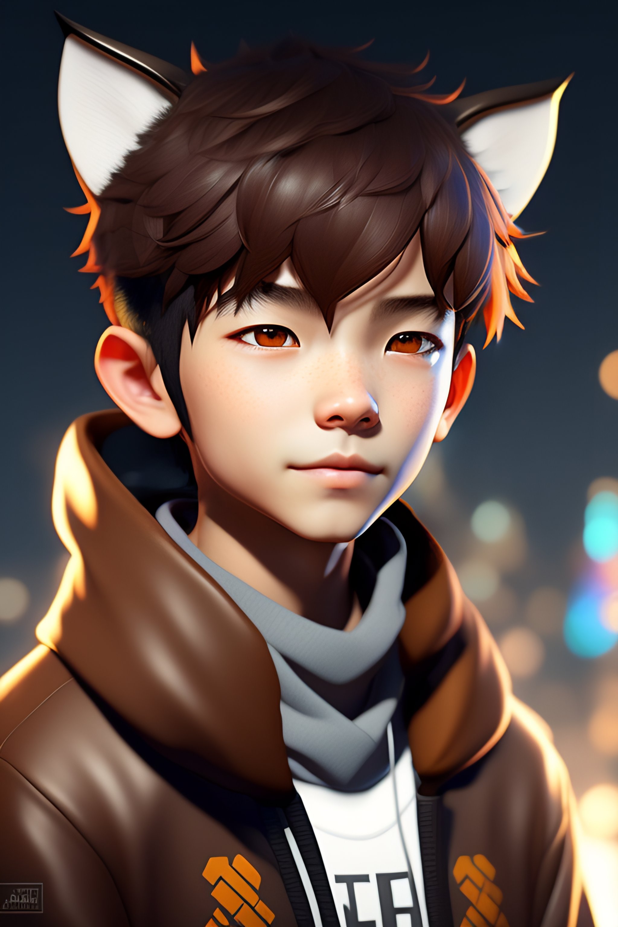 ArtStation - anime boy headshot