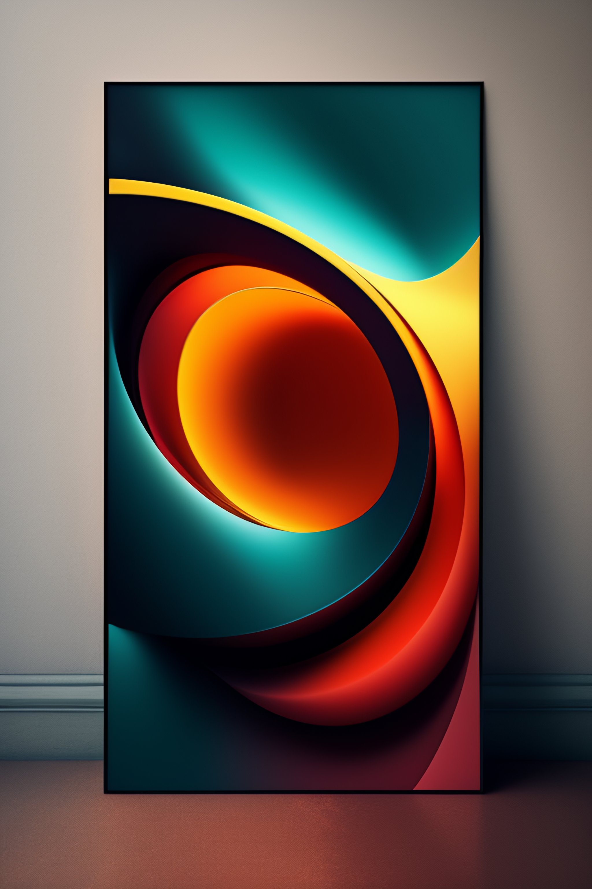 Lexica - Abstract magazine cover, 4k, furniture, premium, shelves, simple