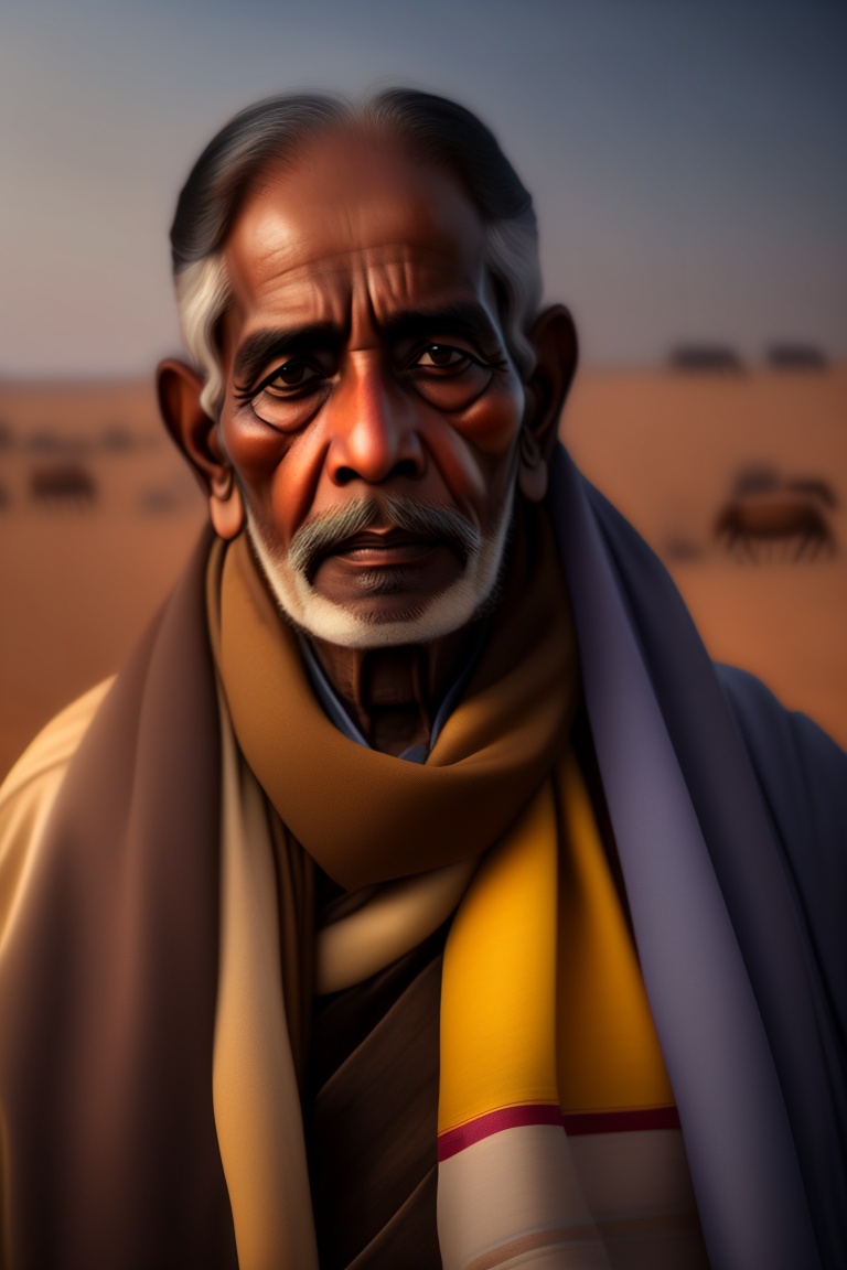 Lexica - Indian man named ramesh, poor