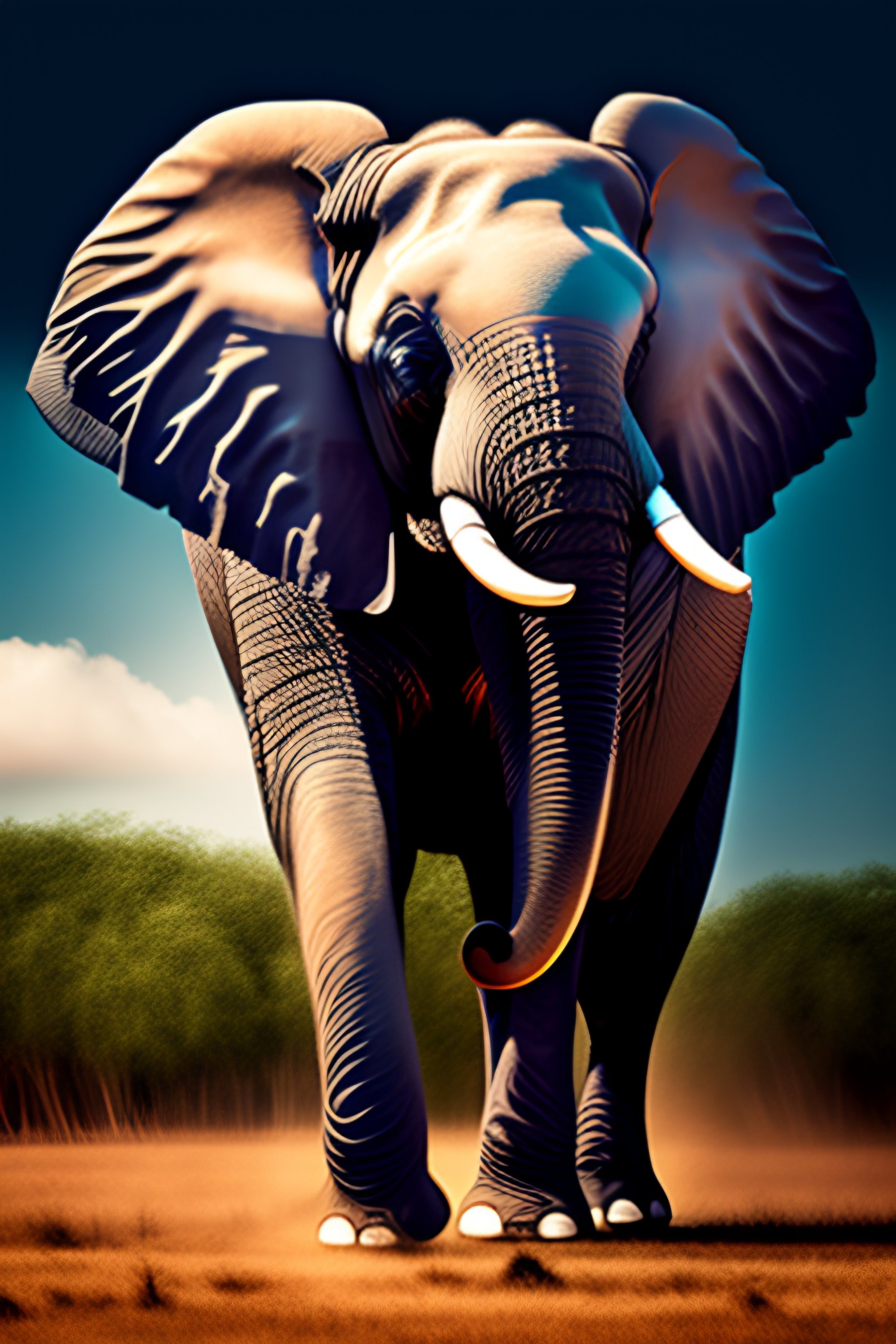 Lexica - An elephant's strength and majesty