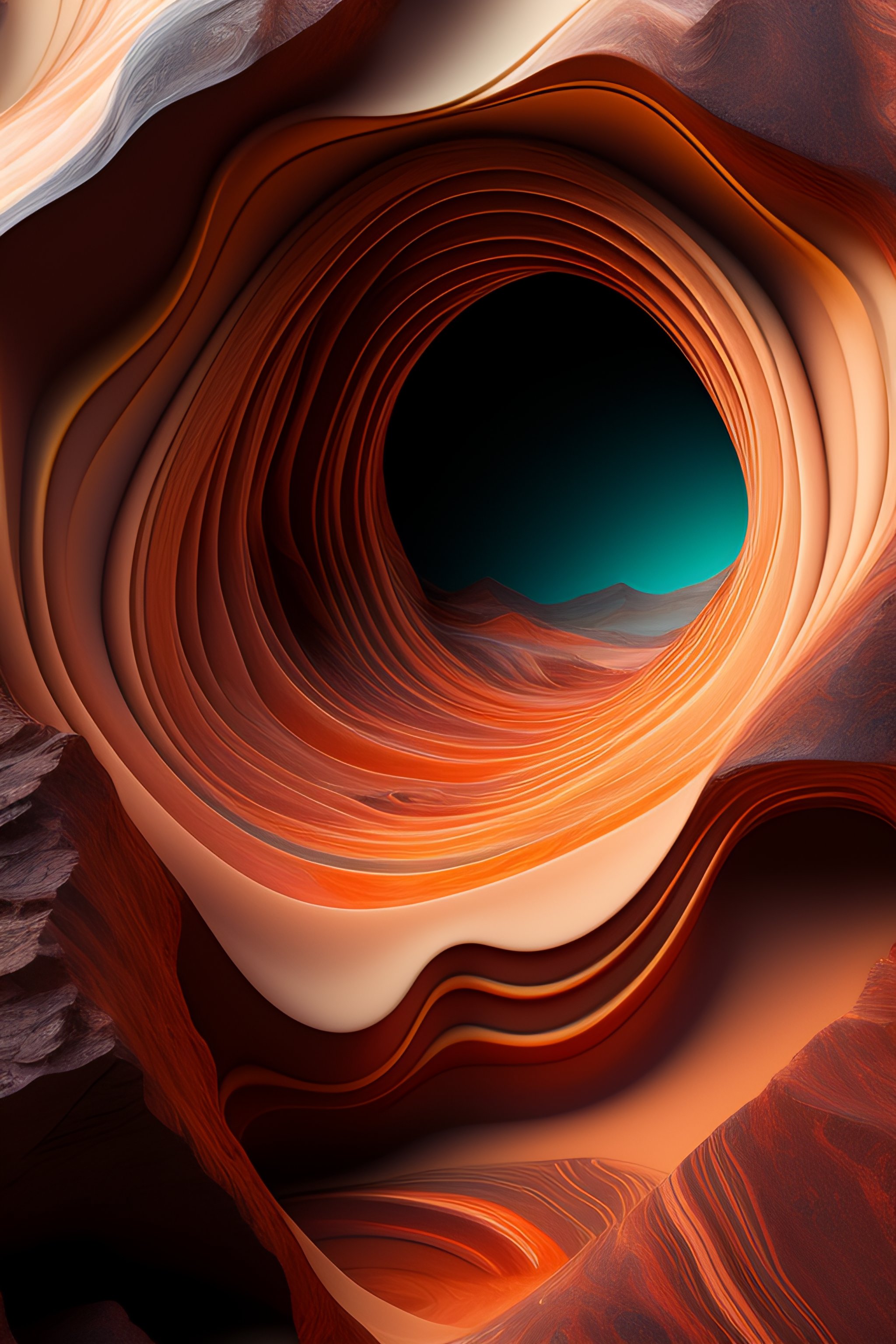 Lexica - By james jean geology octane render in the style of luis ...