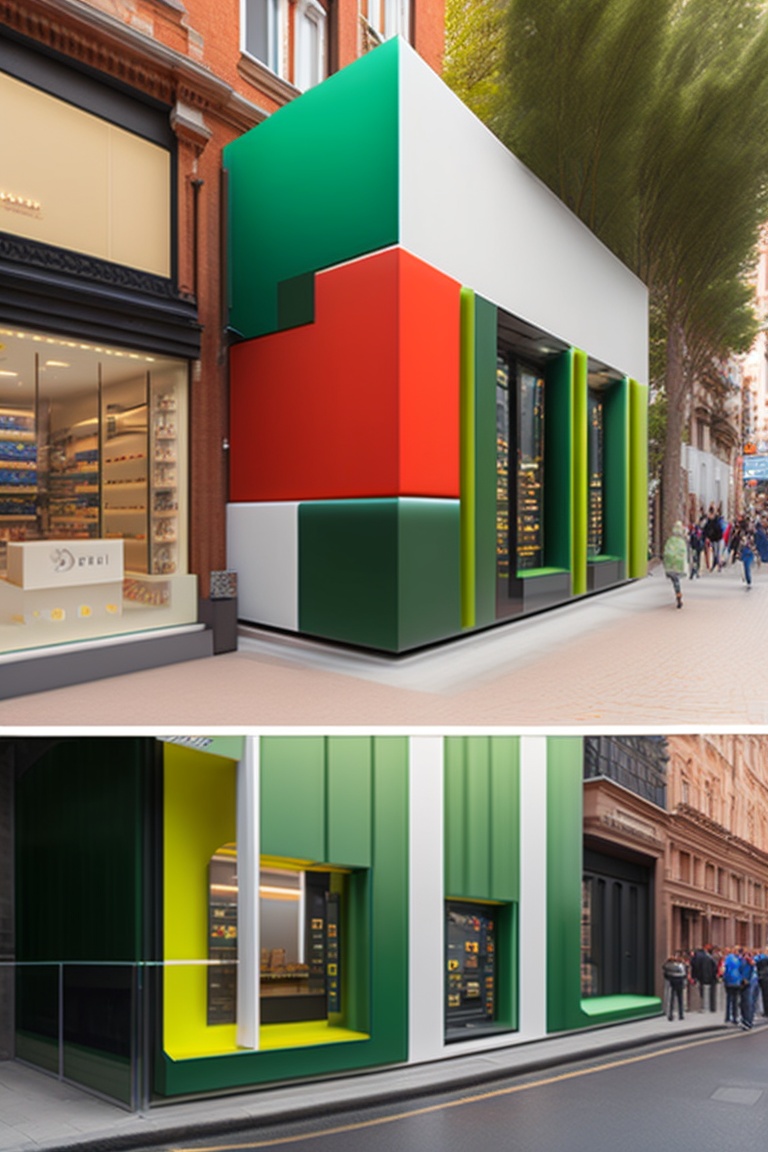 Lexica - An innovative design for the facade of a mobile phone store ...