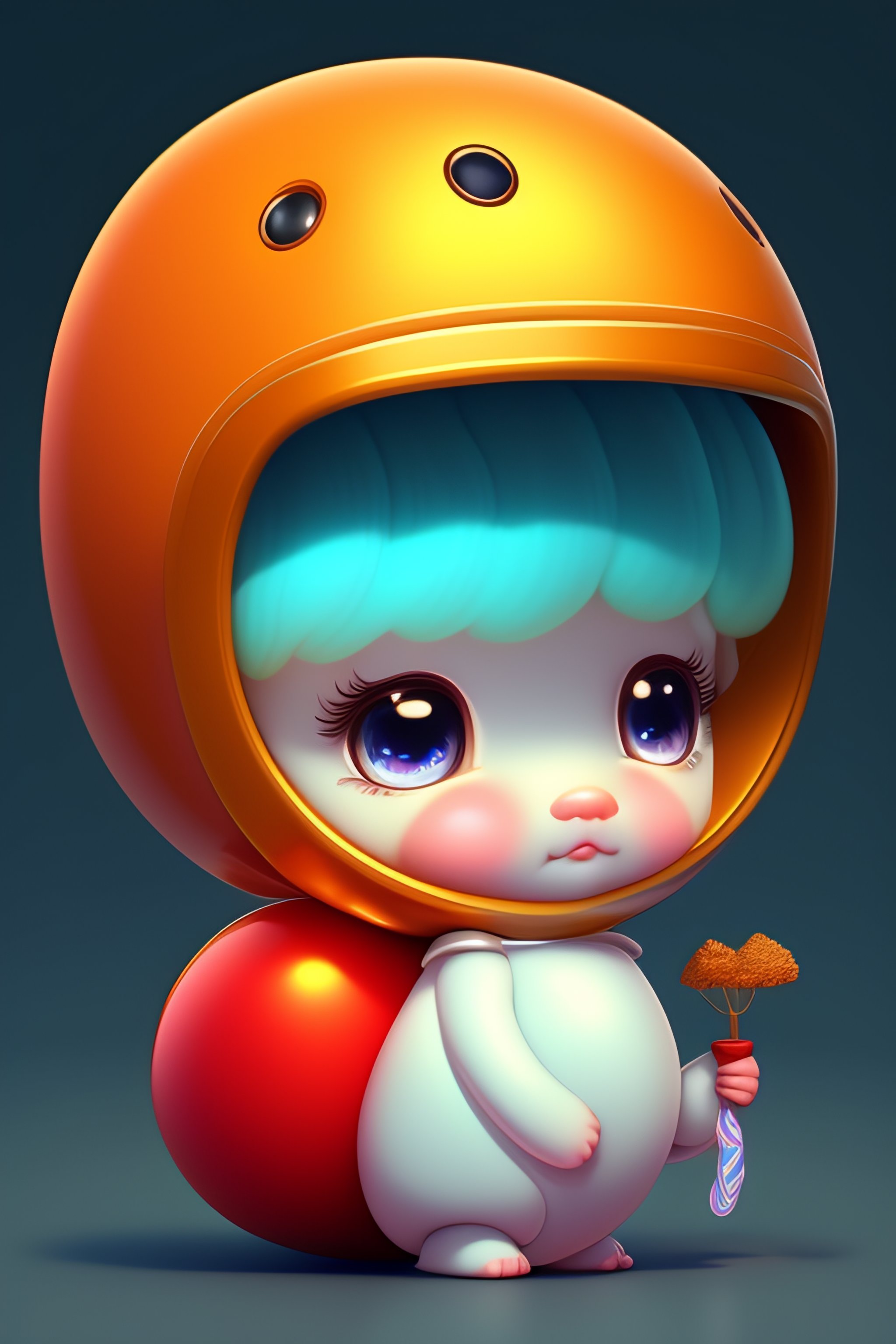 Lexica - Cute and adorable cartoon it baby, fantasy, dreamlike