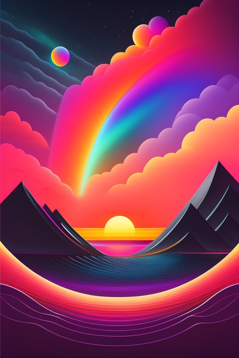 Lexica - A background that's colorful but not too colorful, with the ...