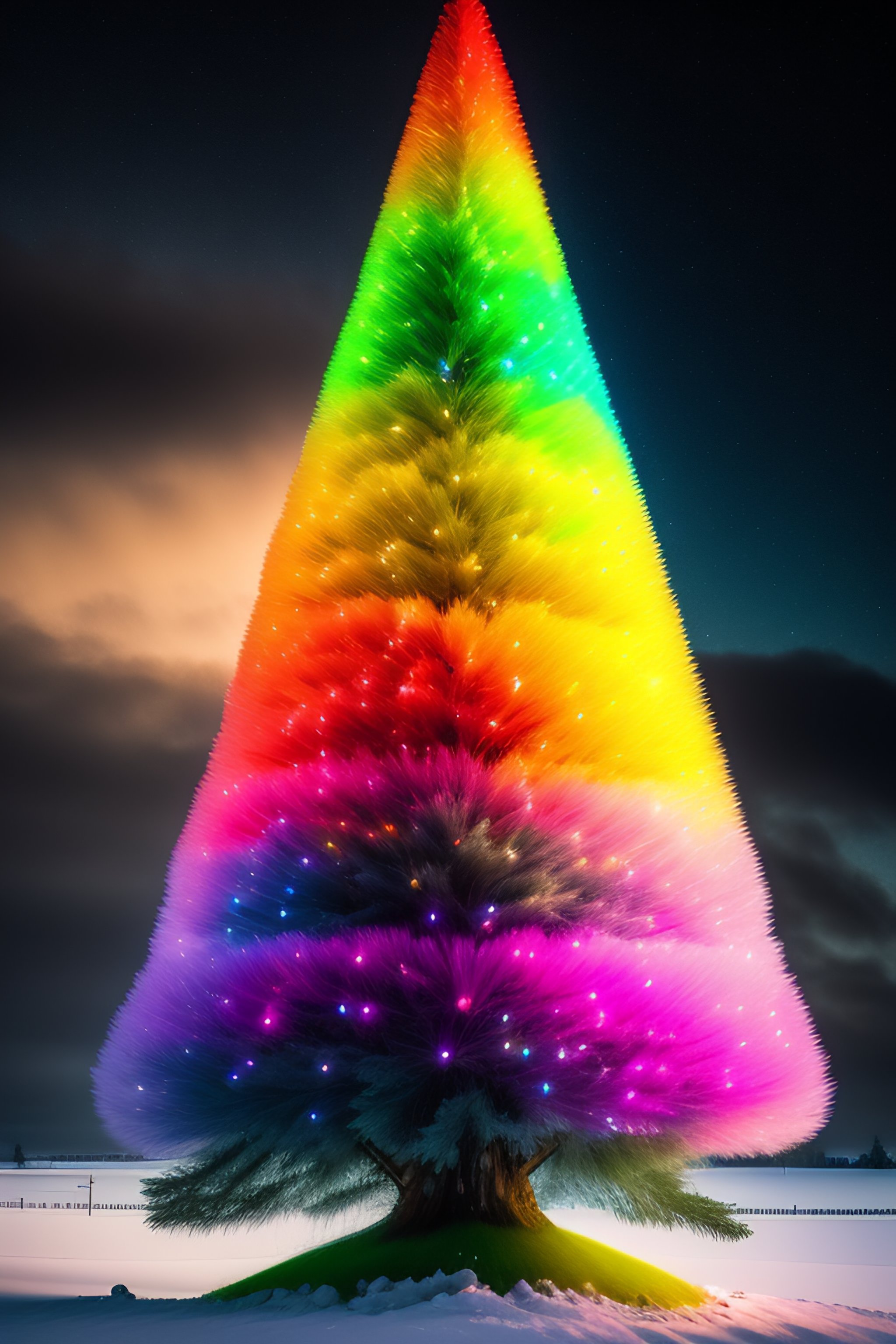 Lexica Regenboog kerstboom