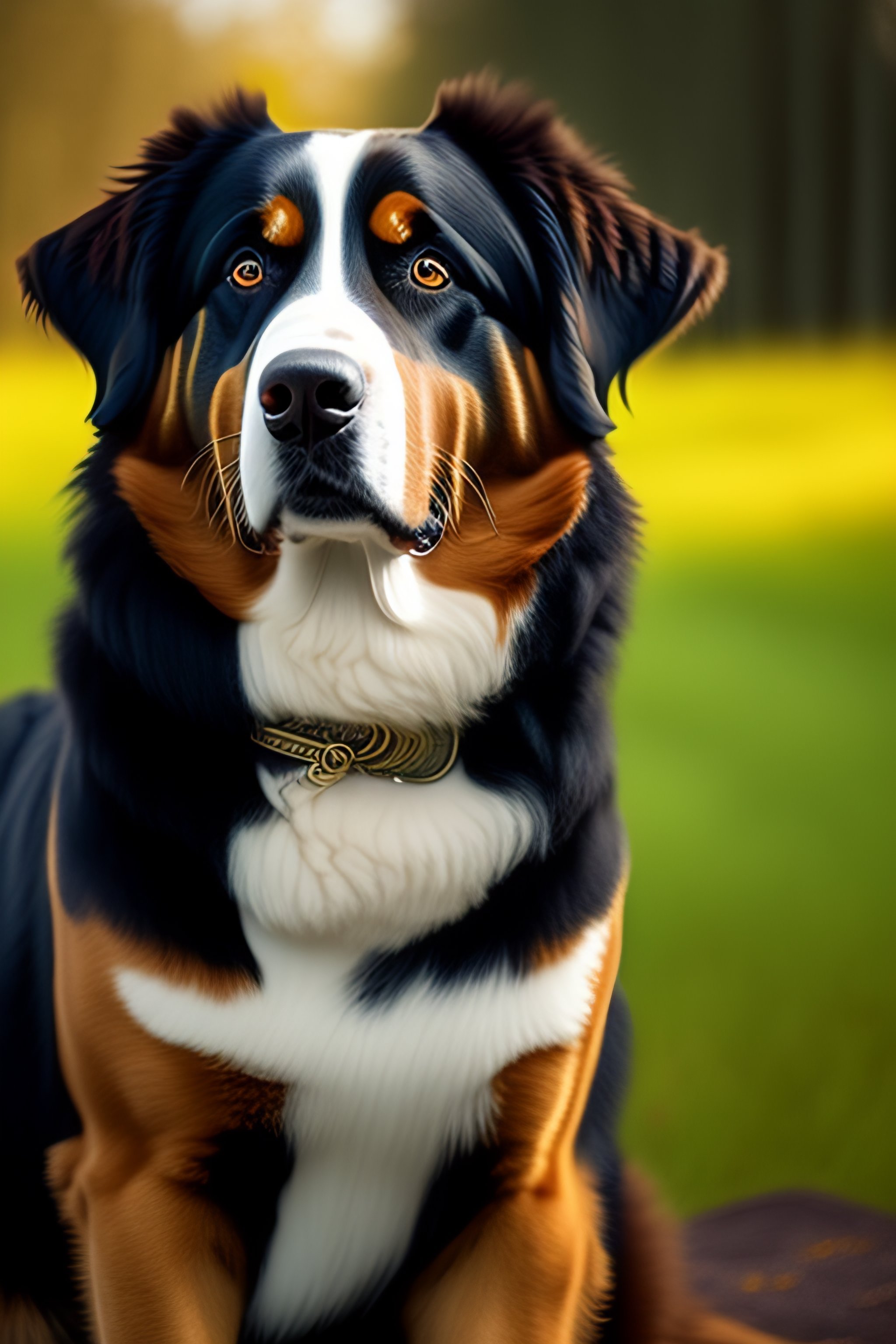 Bernese mountain best sale dog collie mix