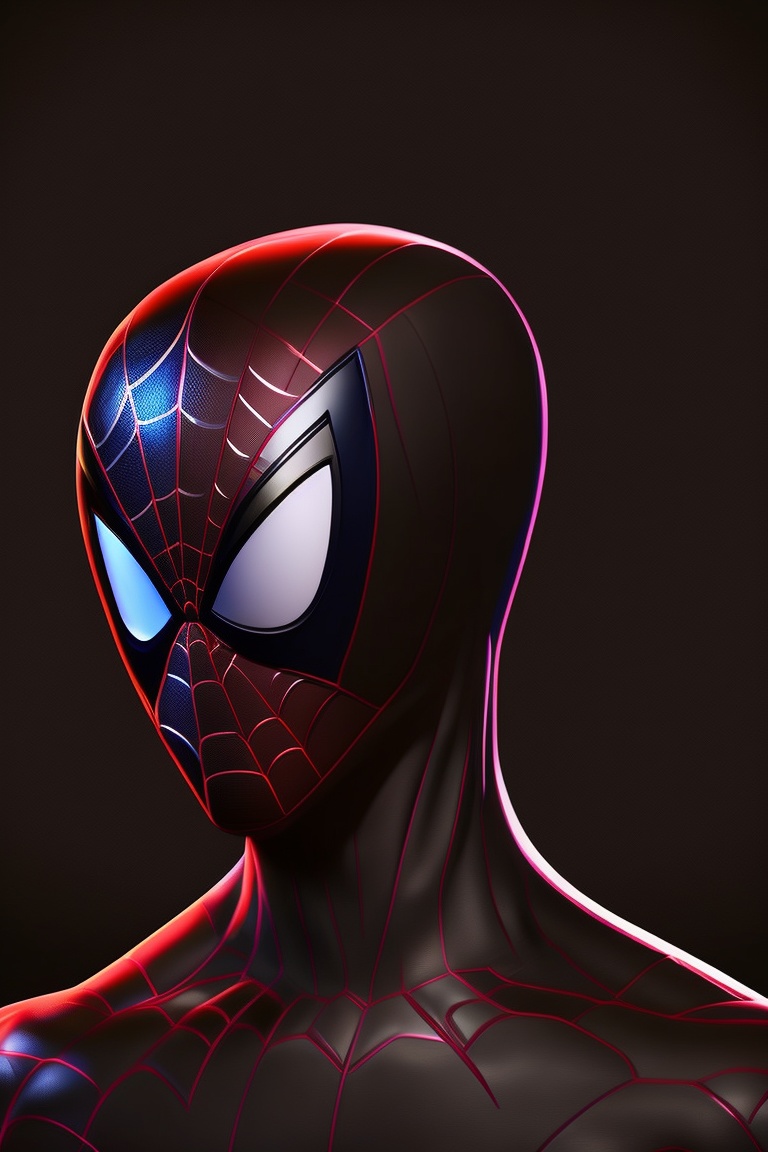 Lexica Spider Man Across The Spider Verse Black Background