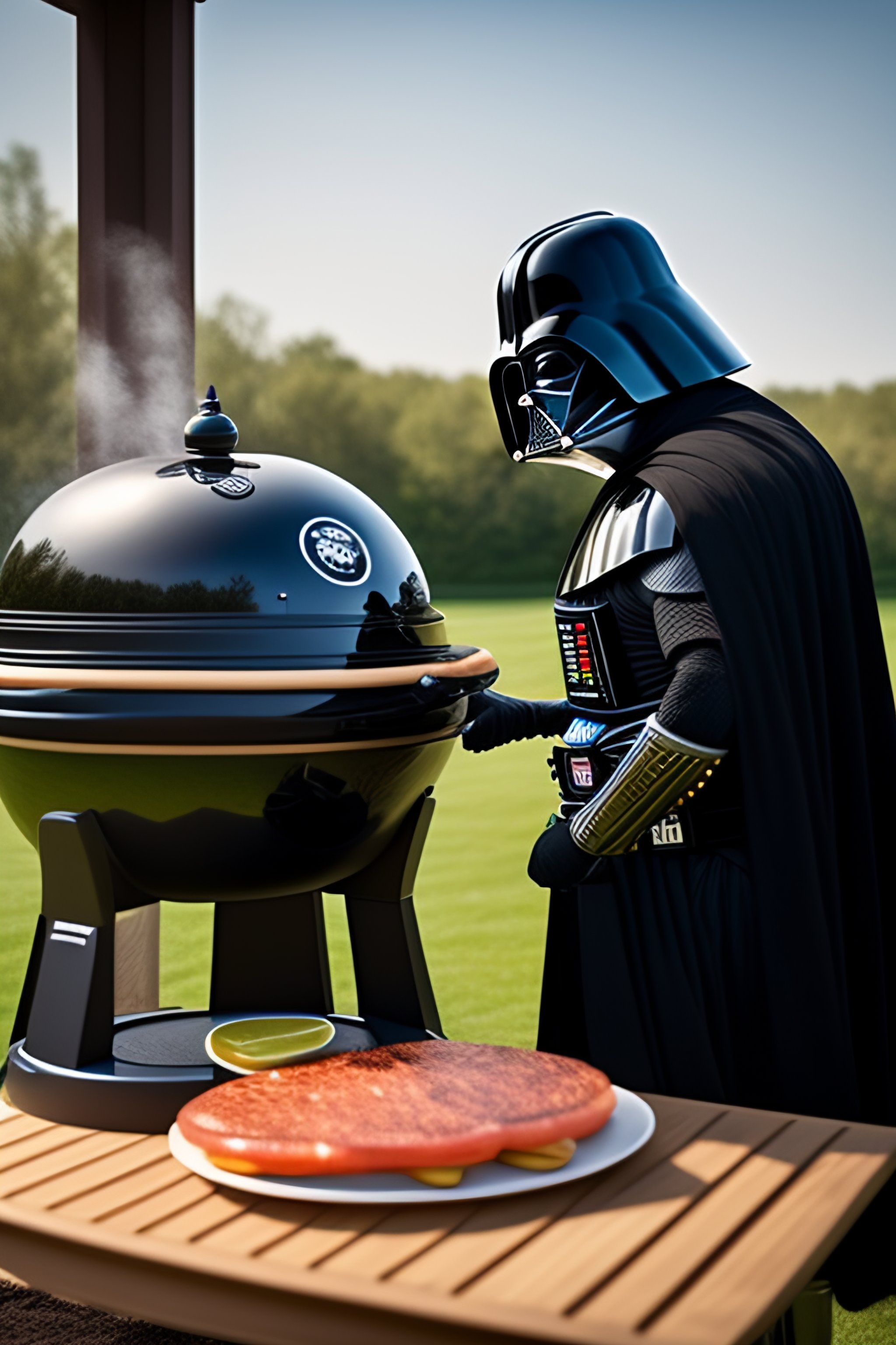 You Can Get a Darth Vader Grill That Will Bring Your Summer BBQ to