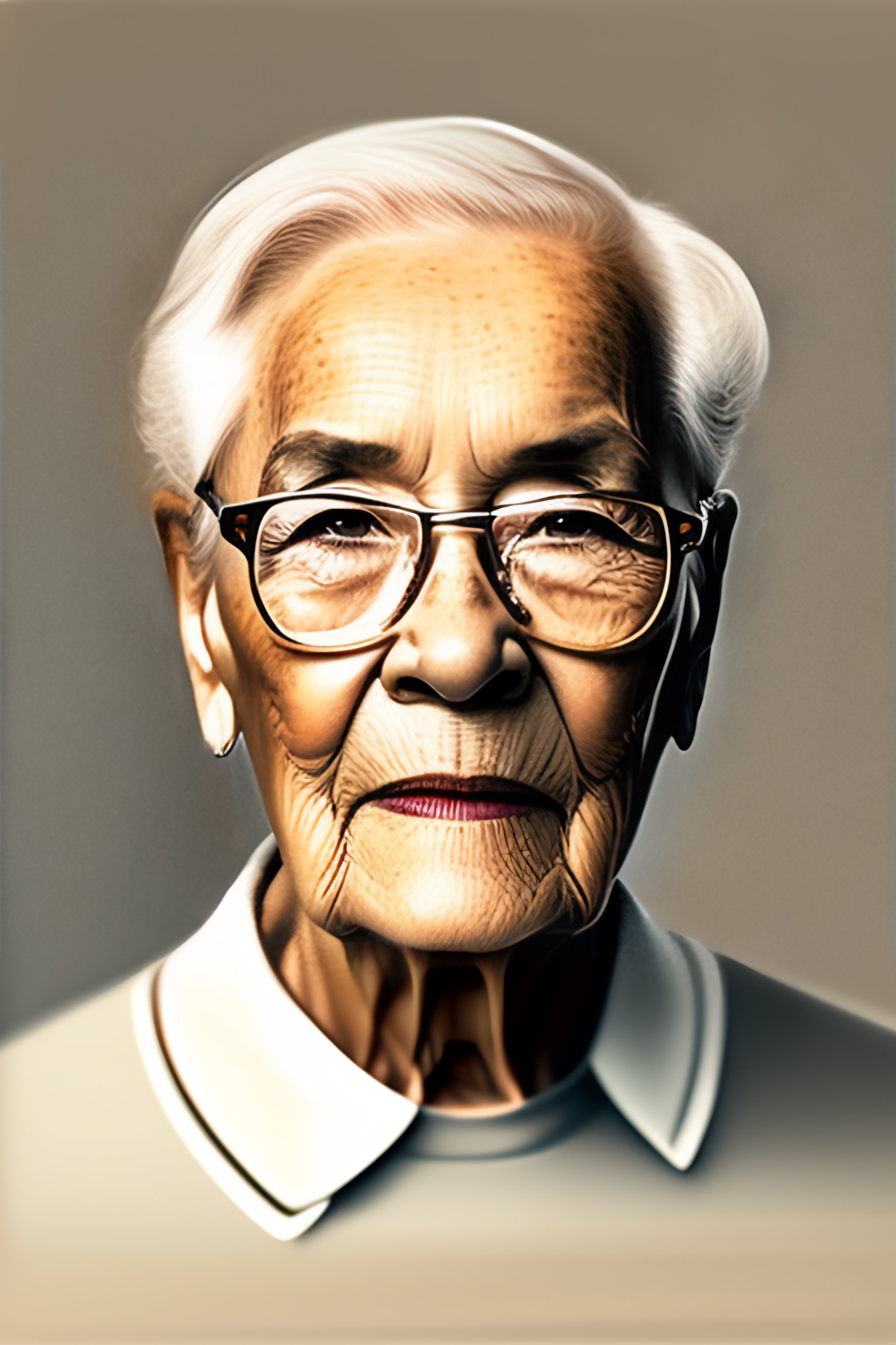 Lexica - Portrait sketch vector old person