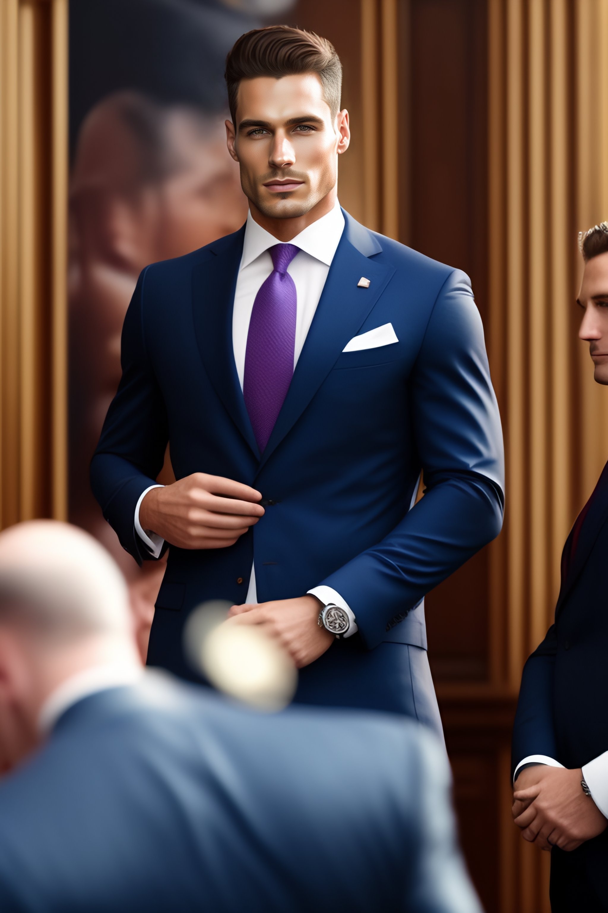 Lexica - Professional man is suit photorealistic
