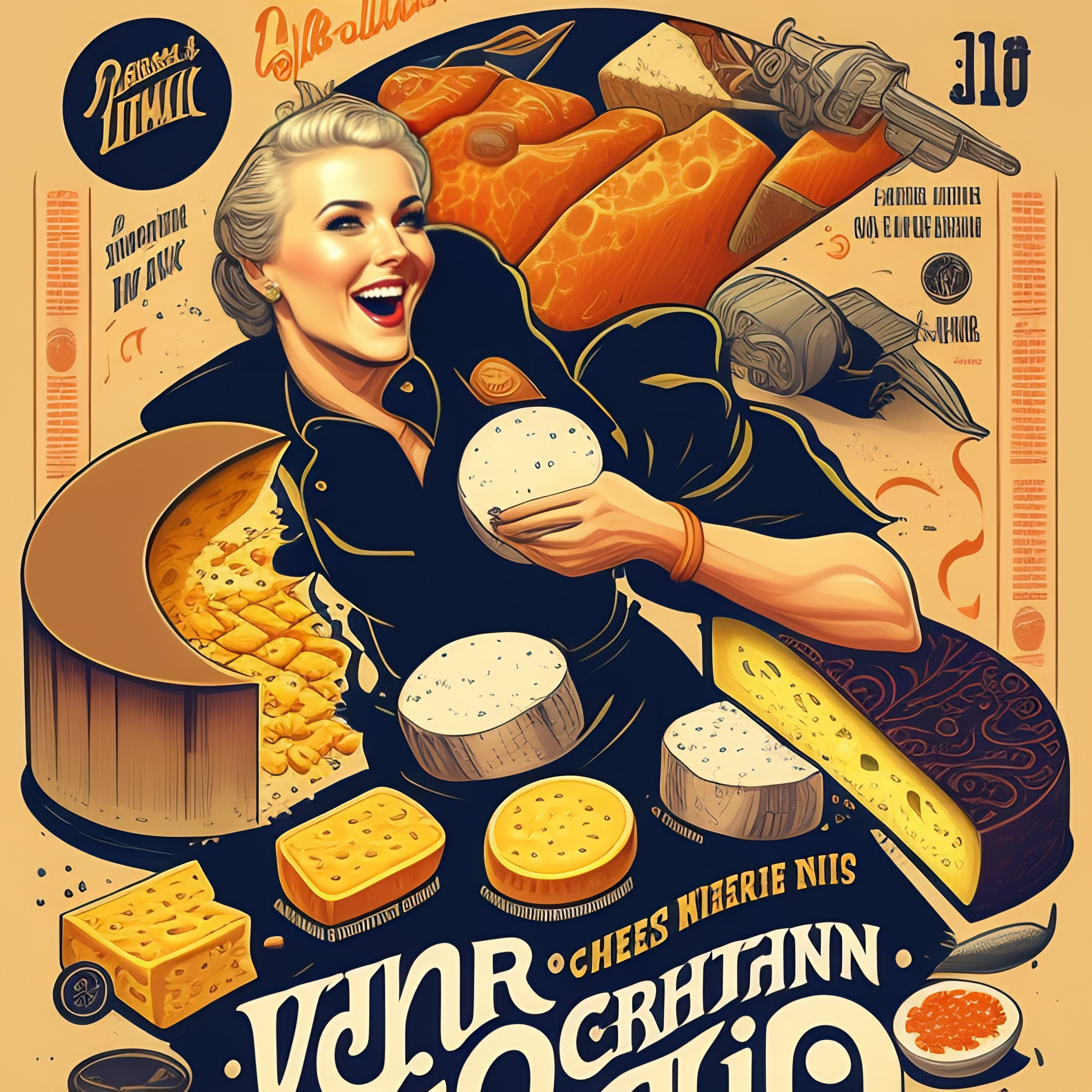 Lexica - Cheese revolution, by wasim kashin, trending on artstation