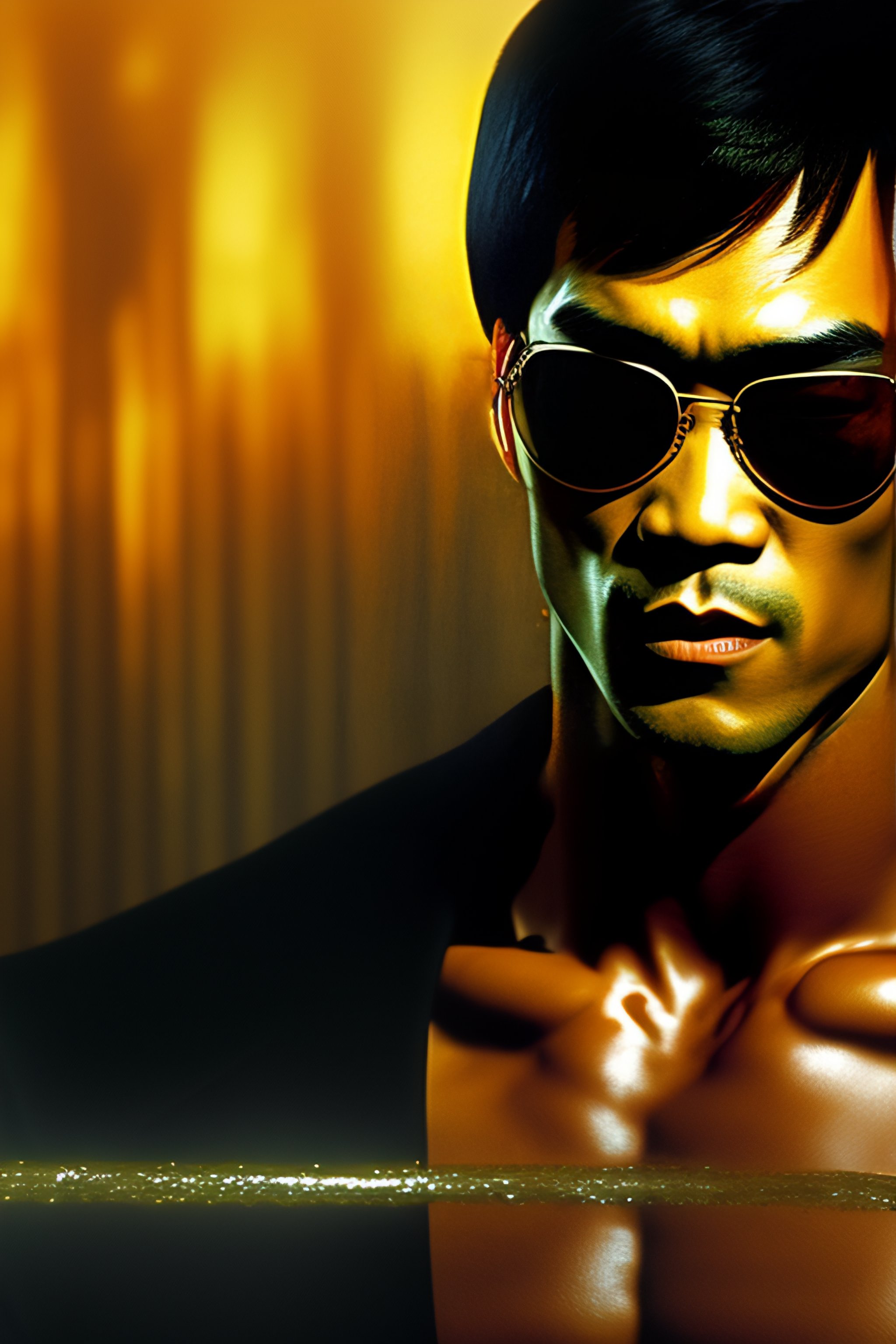 Lexica - Bruce lee in the matrix