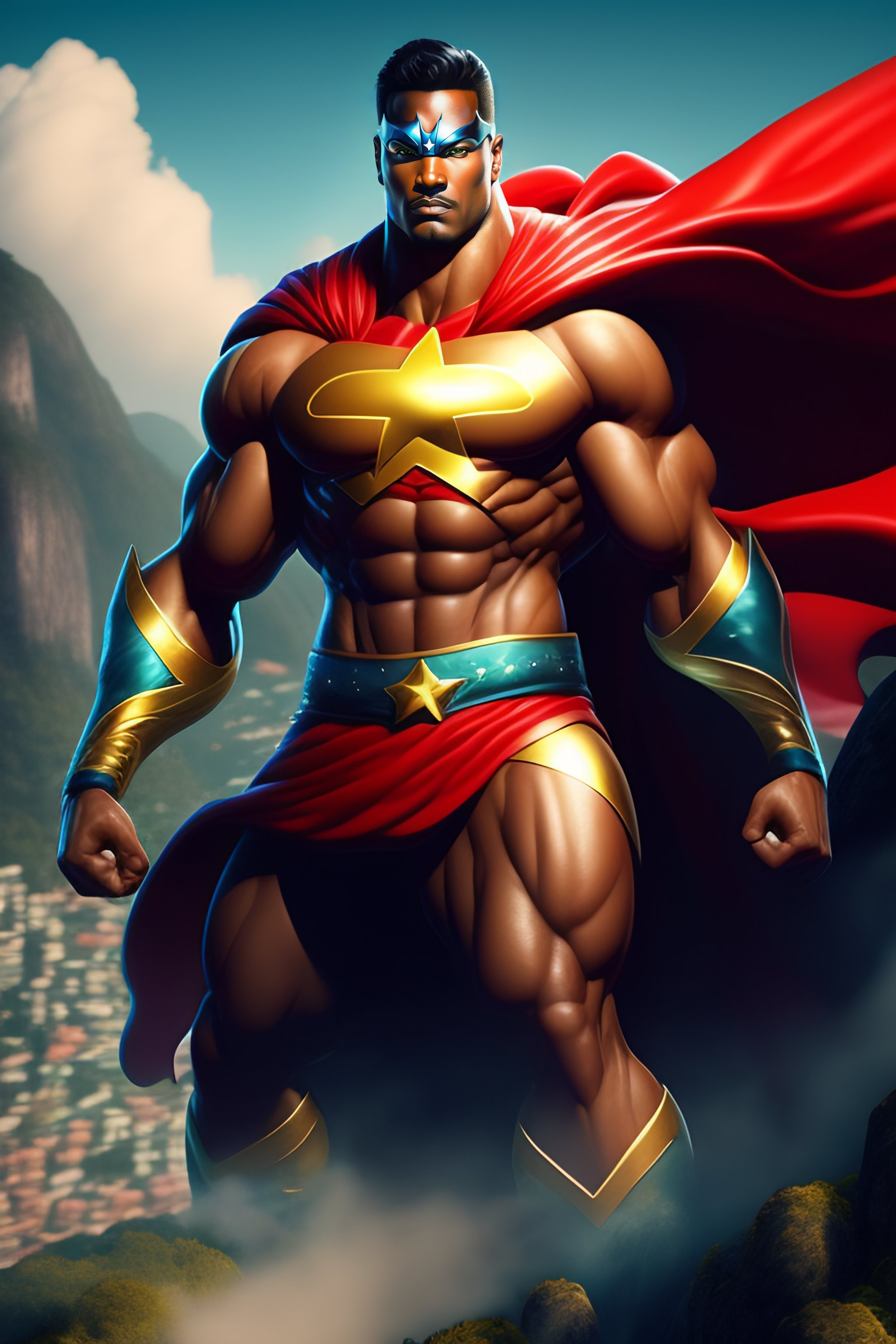 Lexica - Super hero from rio de janeiro