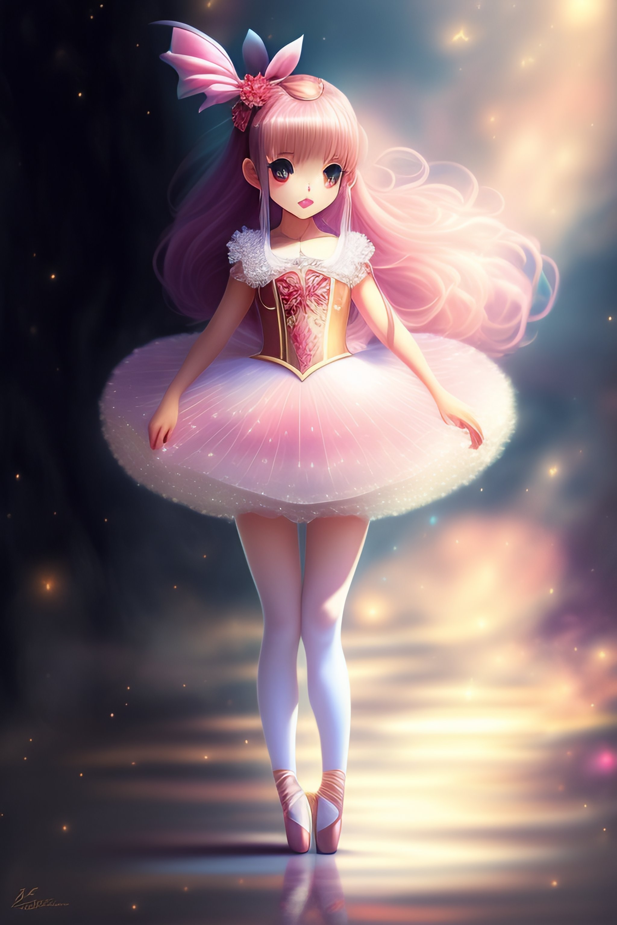 Lexica - Anime ballerina