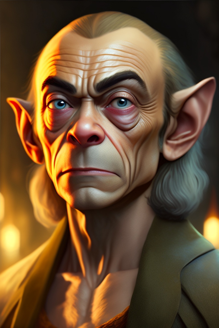 Lexica - Gollum from Lord of the Rings in a realistic but fantastic ...