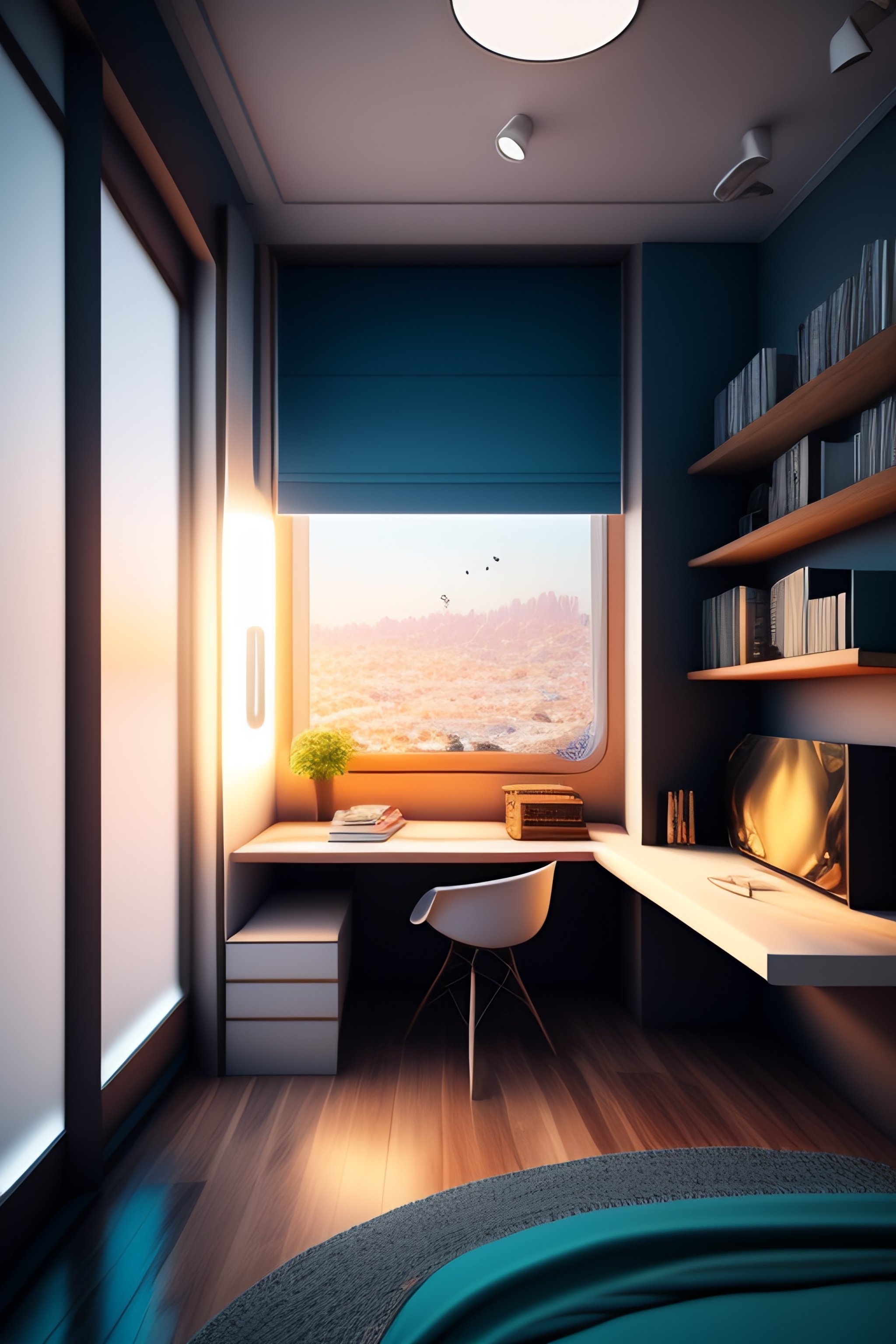 Lexica - Bedroom studio in space