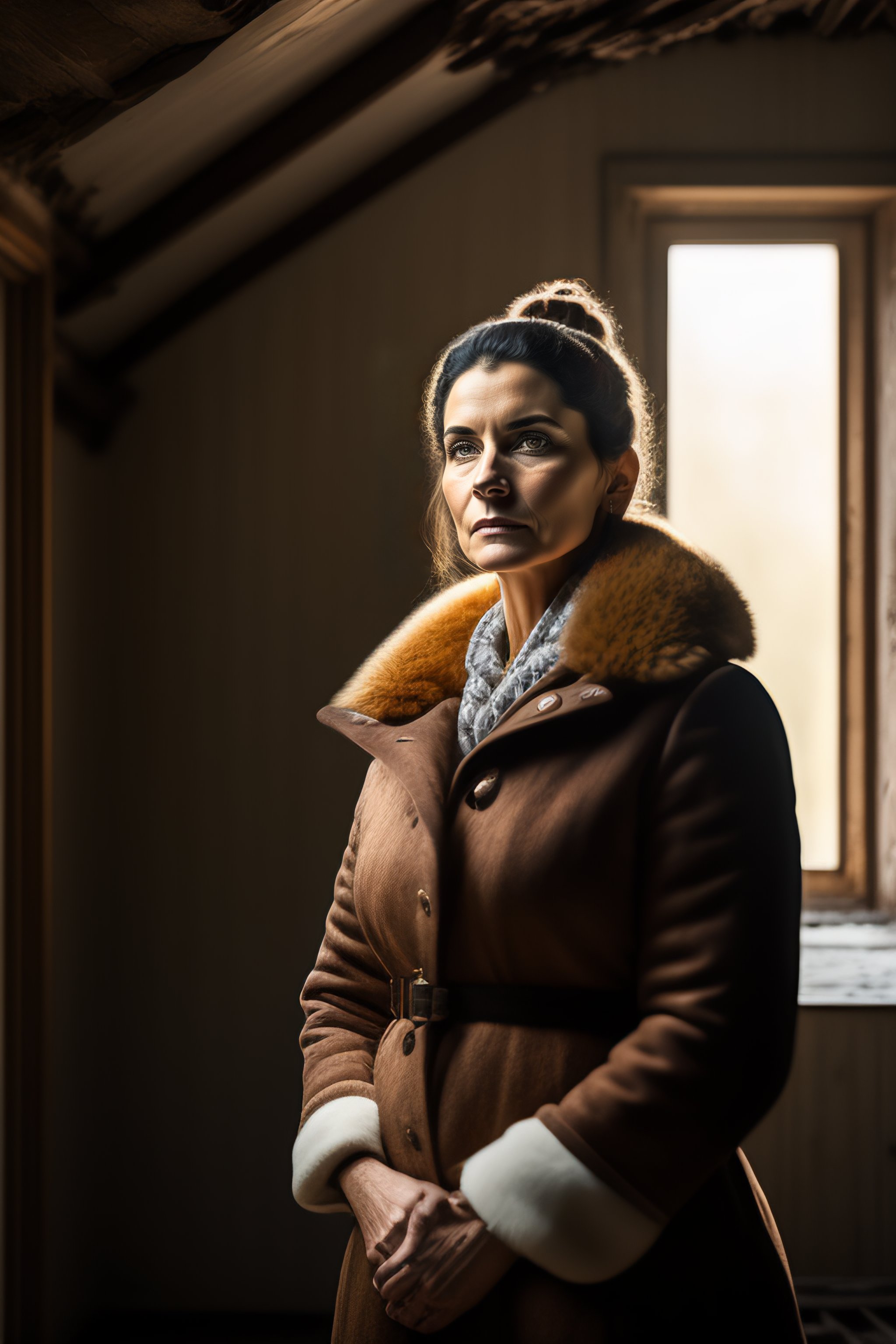 Lexica - Ultra reallistic, 8k, medium shot portrait of a woman in an ...