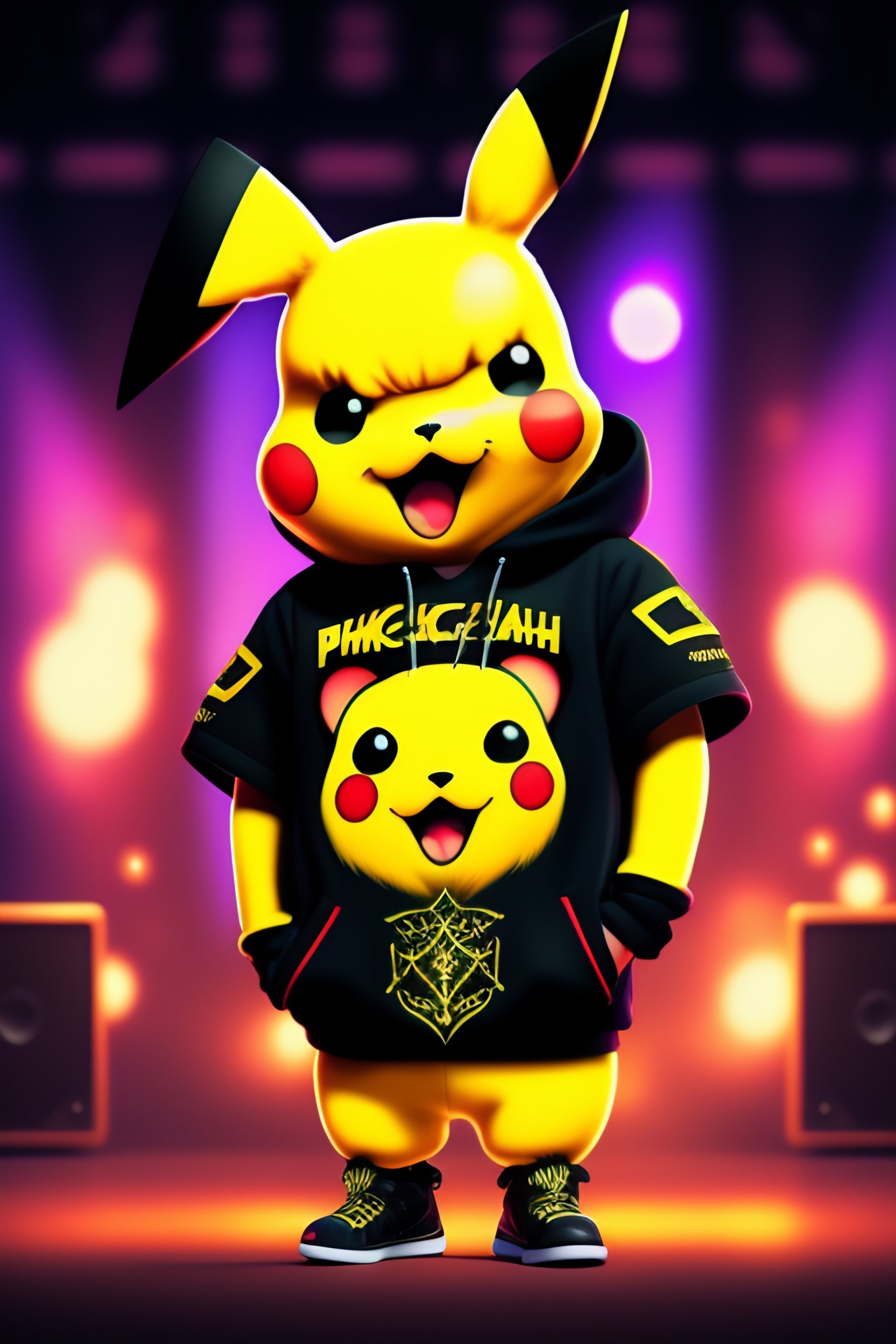 Gangster Pikachu 