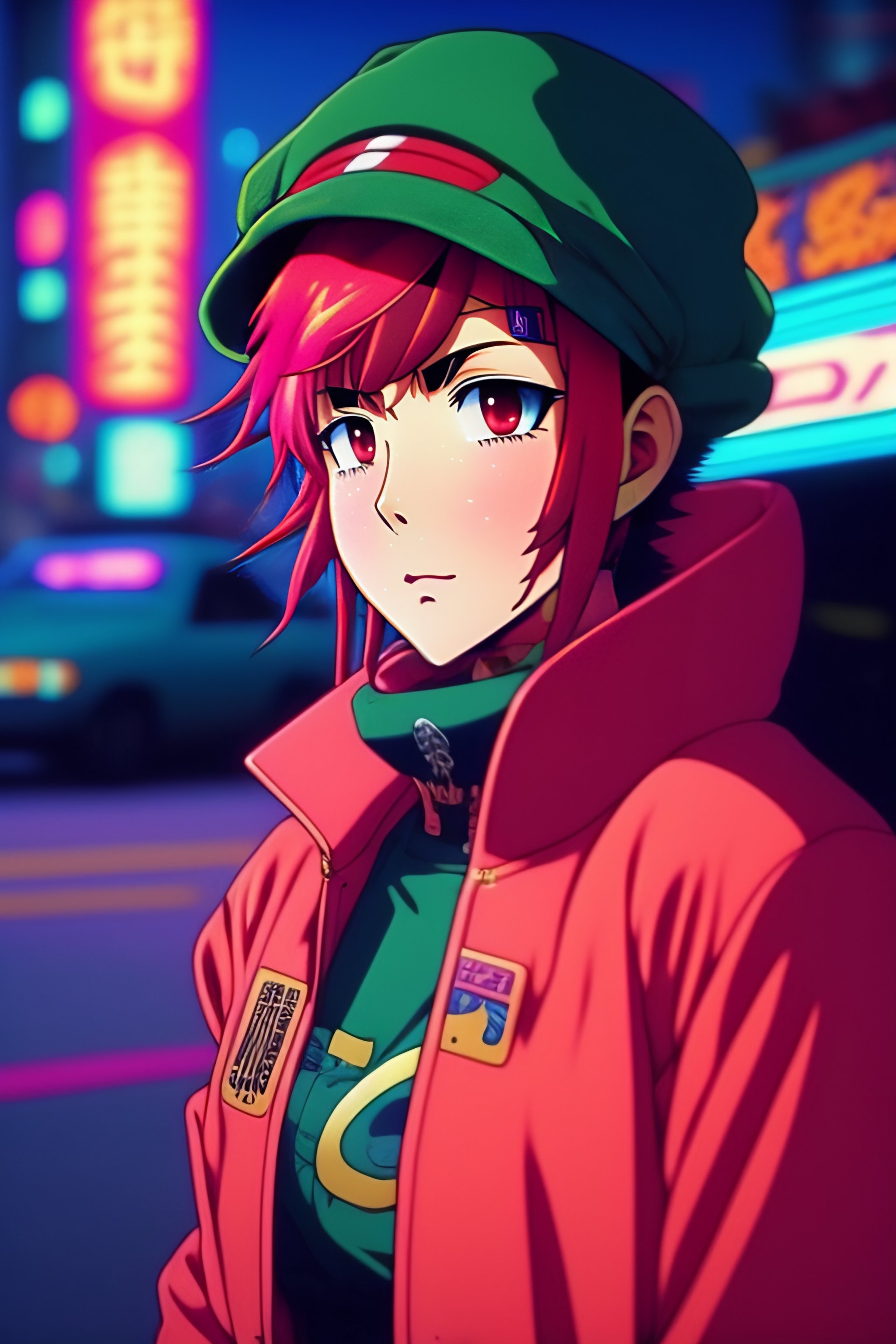 Lexica - Vintage anime screenshot from Akira, 90’s anime. Vibrant ...