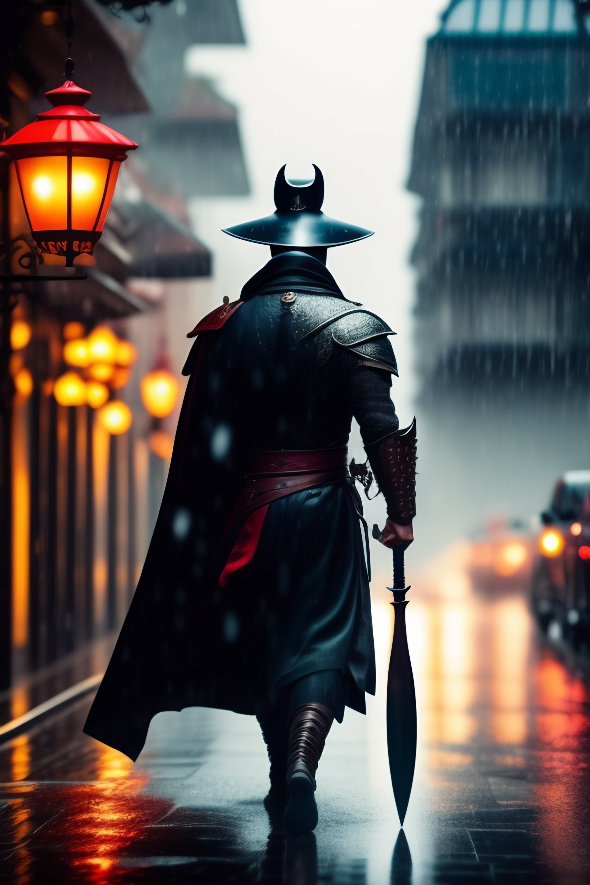 Vampire Hunter D in the Rain 