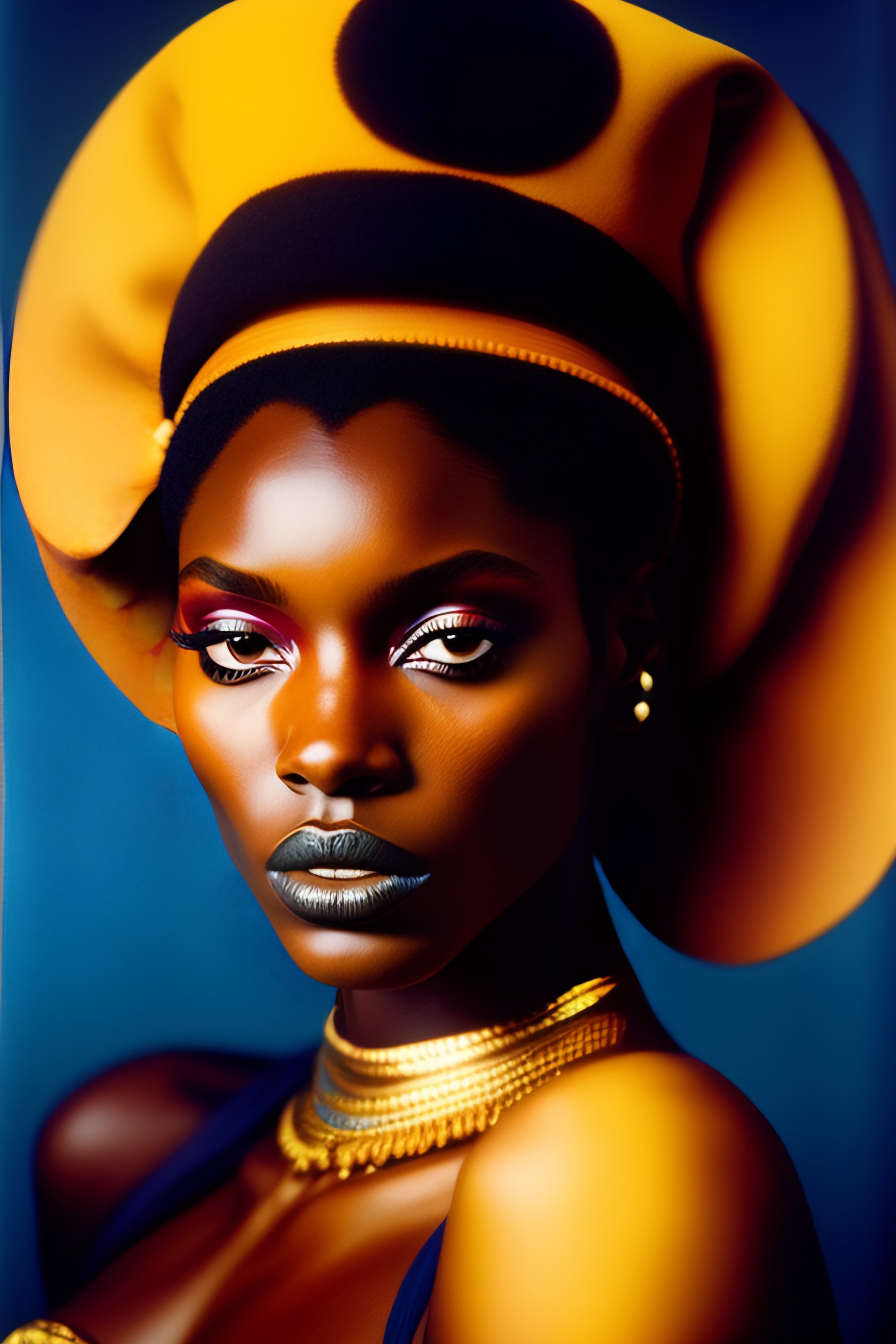 Lexica - African goddess, Guy Bourdin.