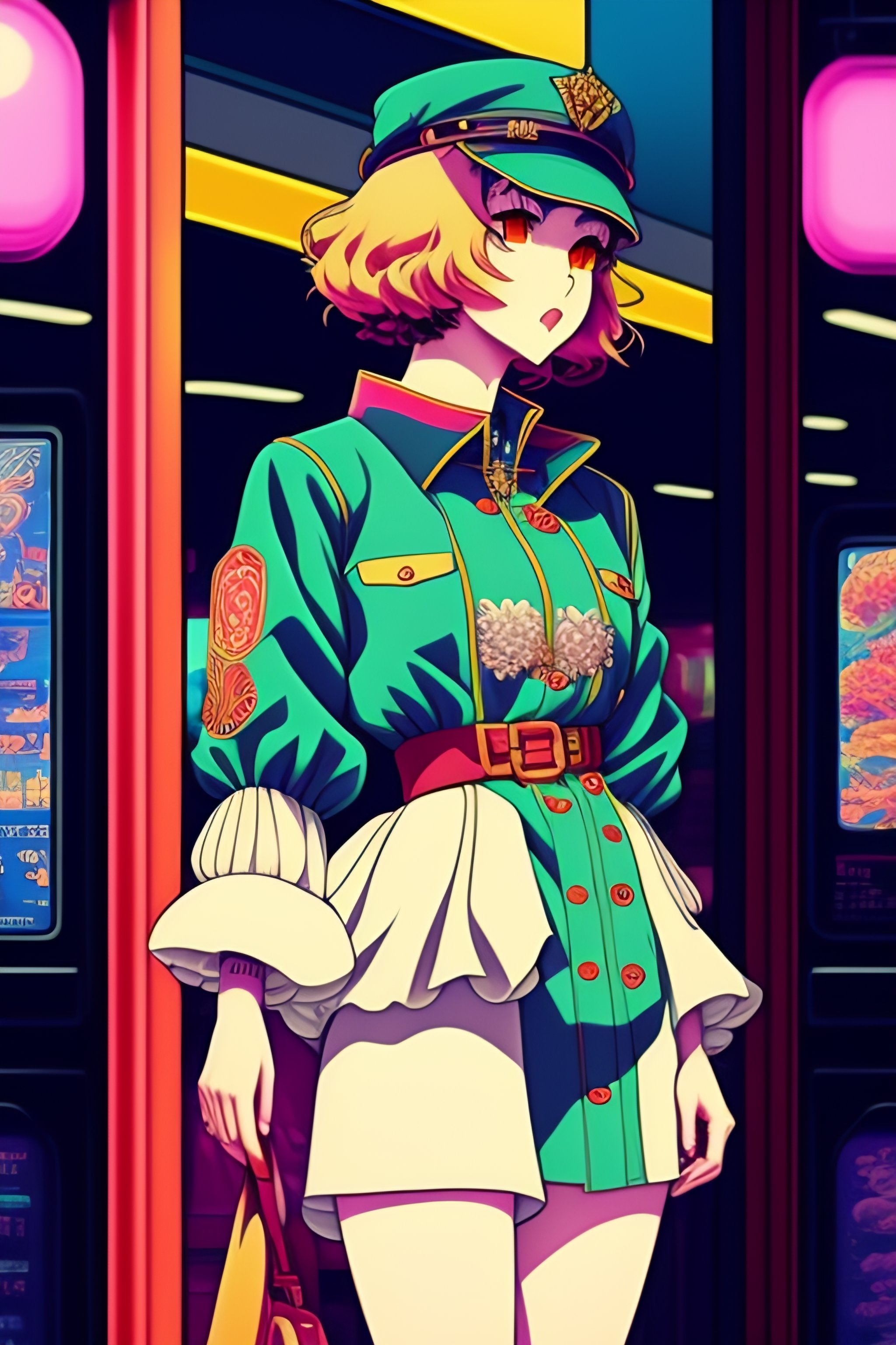 Lexica - Stylish haute couture outfit in the style of 90's vintage ...
