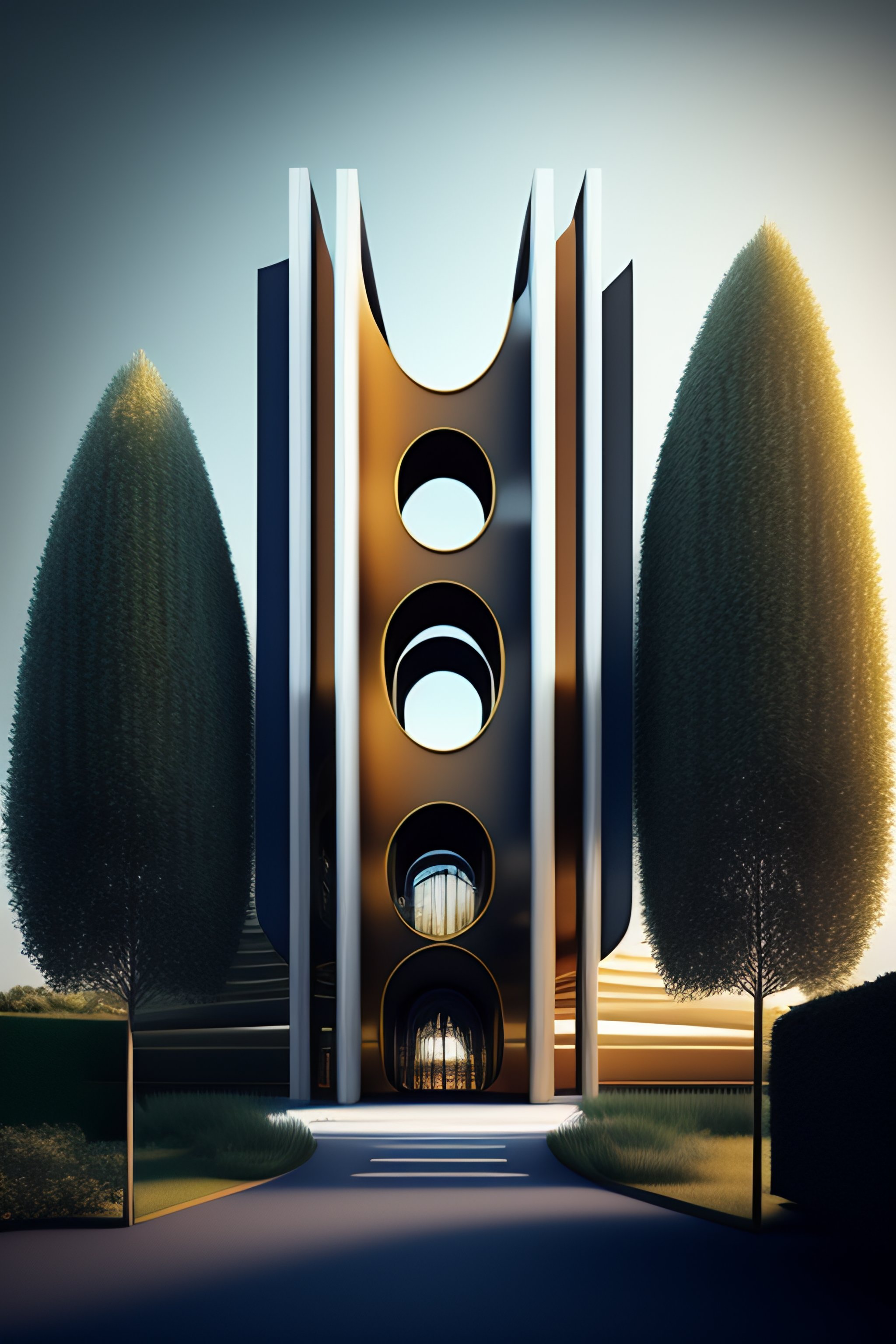 Lexica - Logo fun architecture