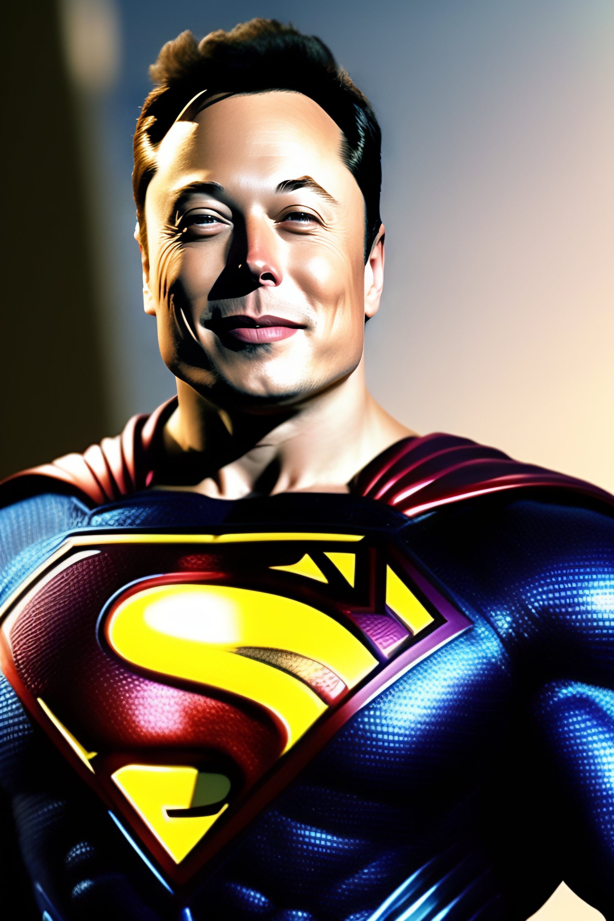 Lexica Elon Musk Dressed As Superman