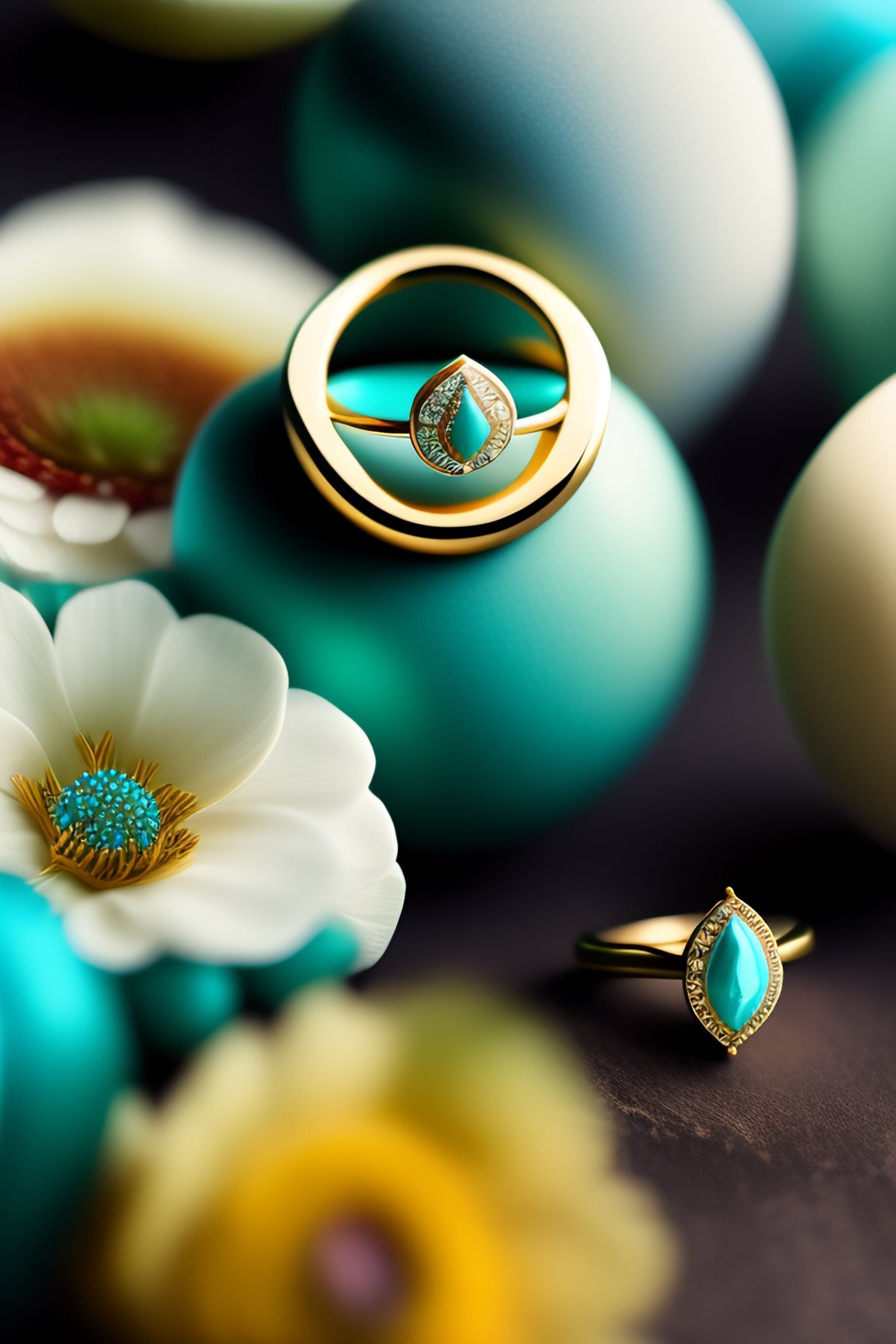 Lexica - Beautiful website of rings and earrings, ui ux ui/ux, teal and ...