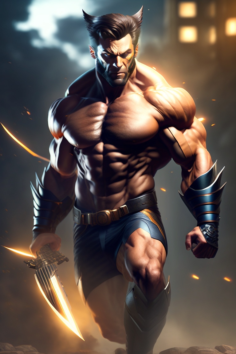 The Flamboyant Wolverine #vega #streetfighter #digitalart