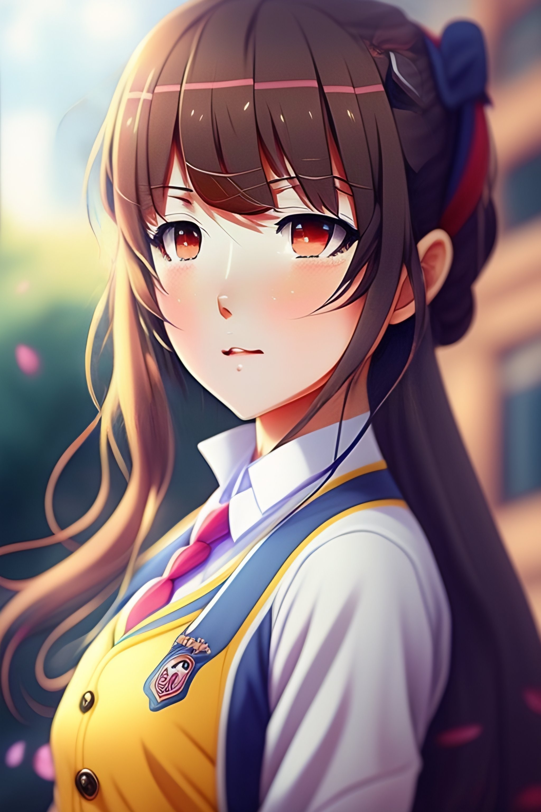 Anime Girl Student