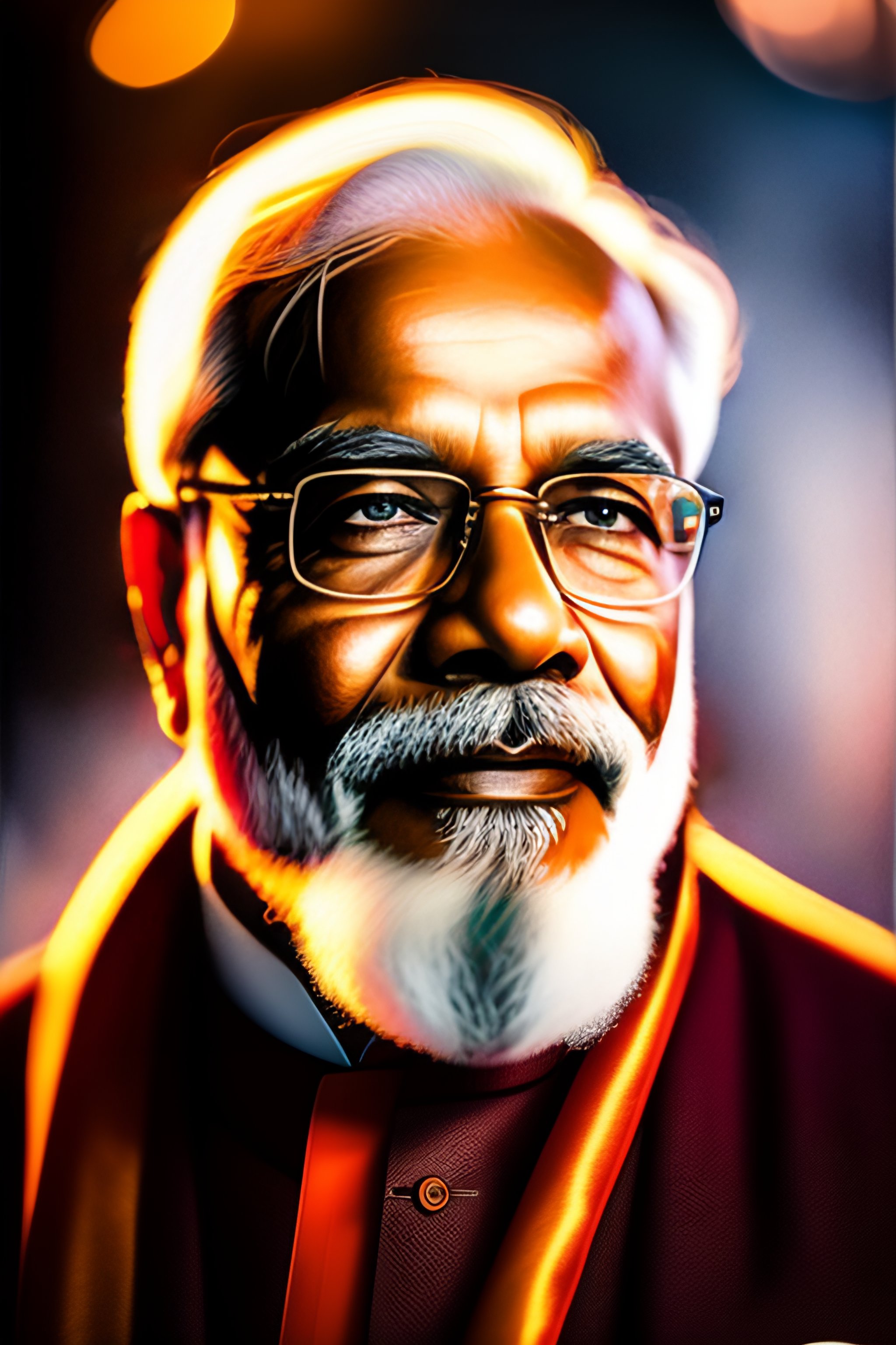 Lexica - A photo of Narendra Modi , highly detailed, trending on ...