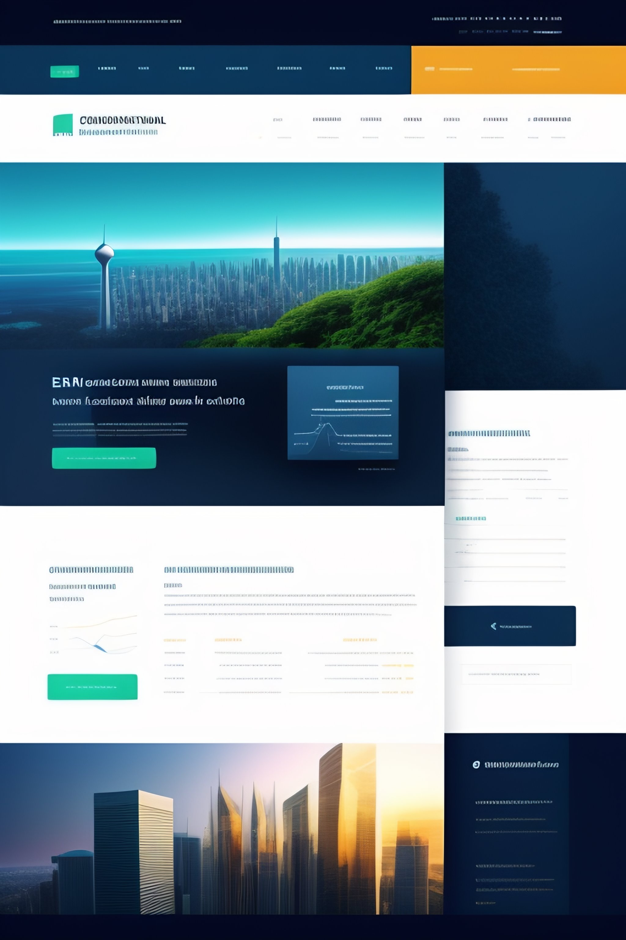 Lexica - Beautiful Corporate Website for Esg and financial data api