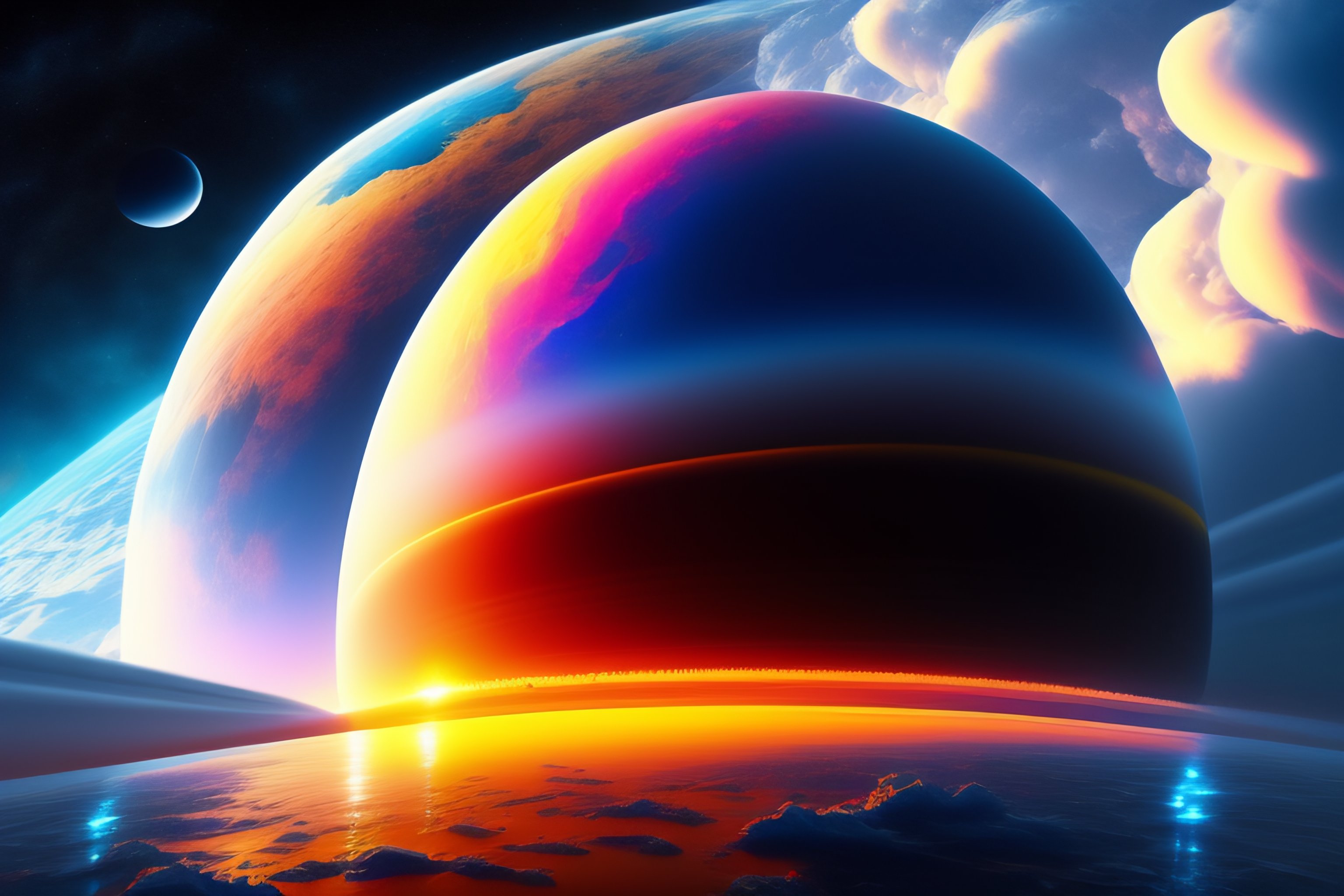 3d Planet Wallpaper