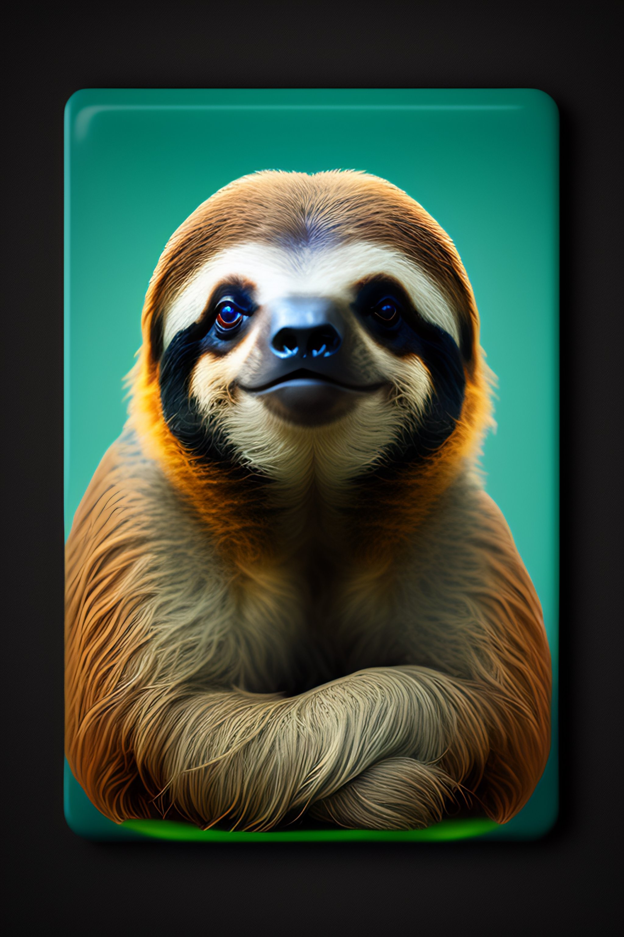 Lexica - Sloth overthinker lazy and loves to code abstract clip arts