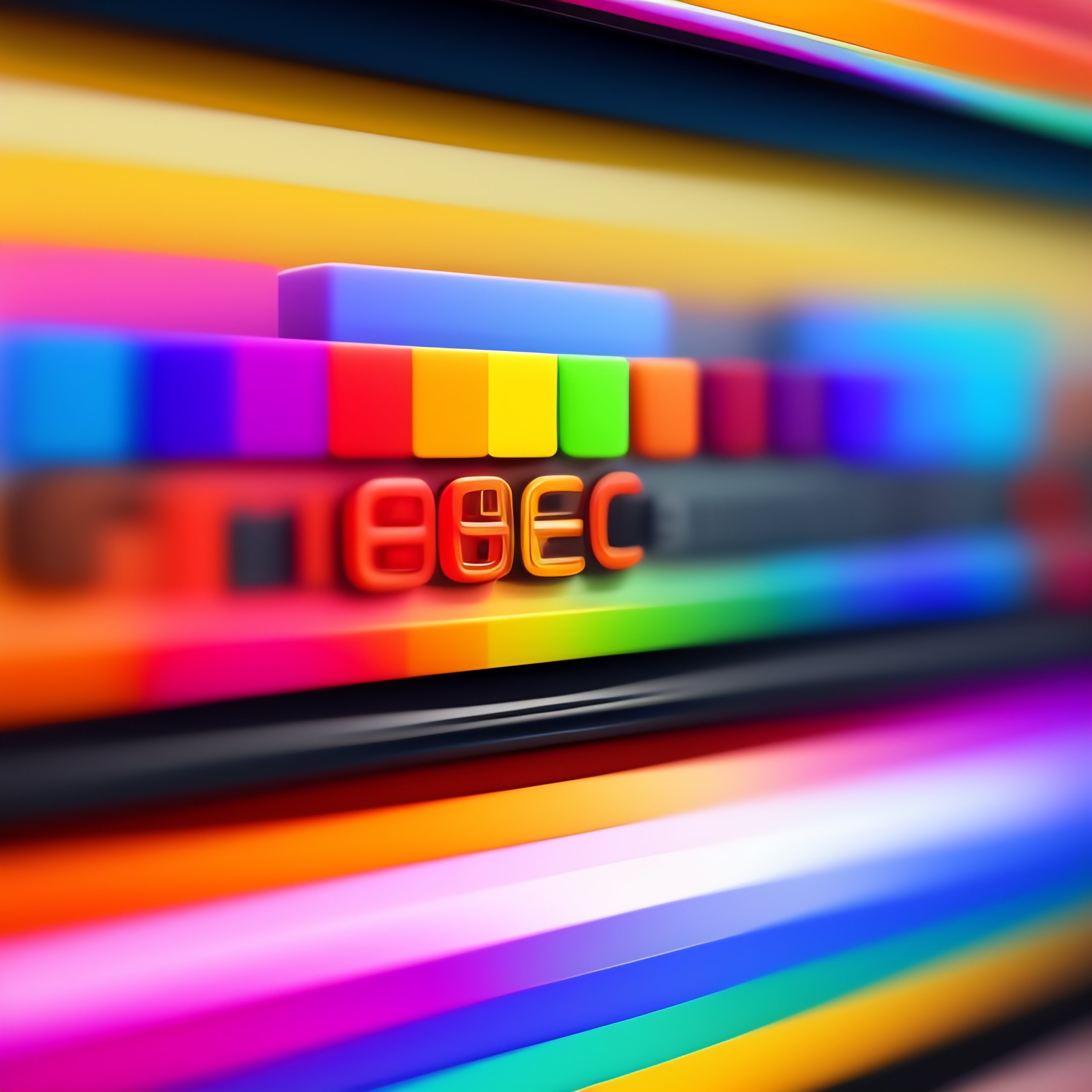 Lexica - Website logo with "SEVEN GRADIENTS" ,Combination mark and ...