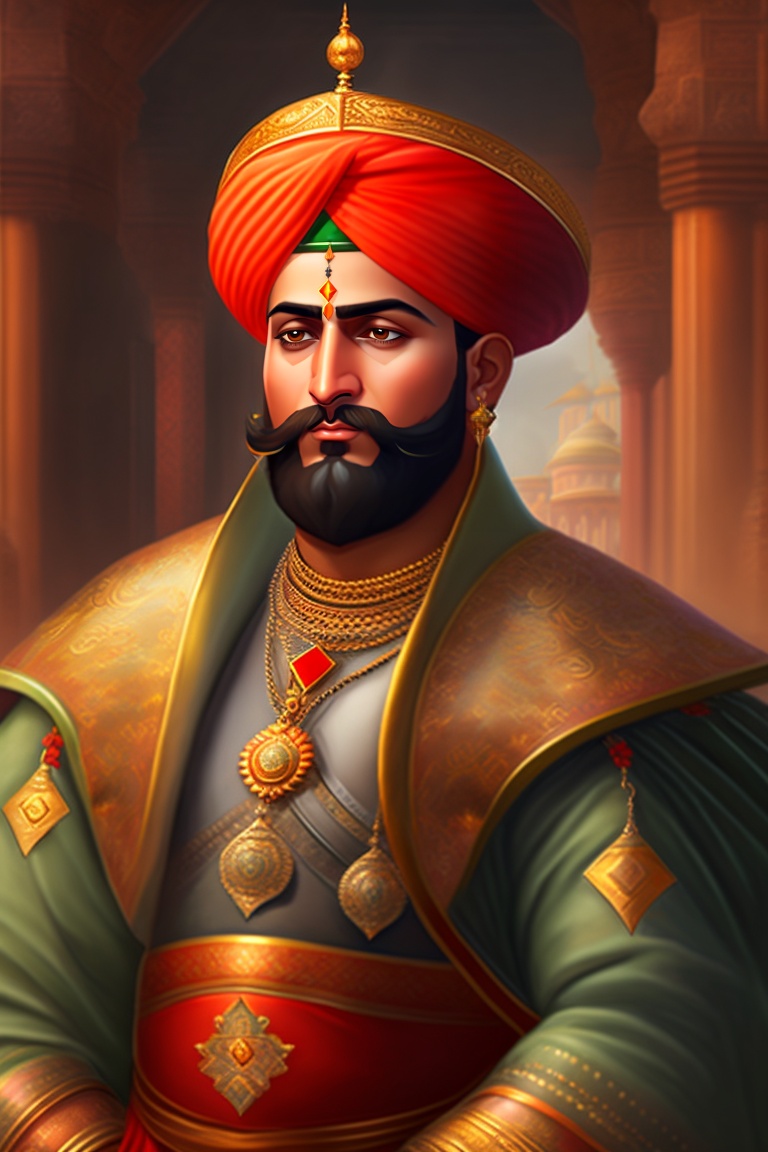 Lexica Mughal period Brave, muslim ruler