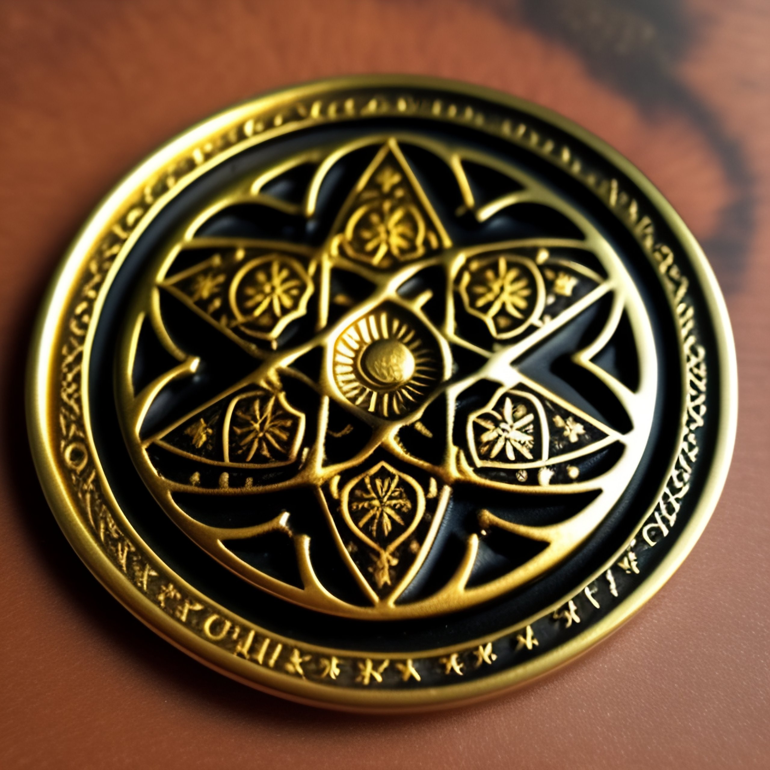 Lexica - Pentacles coins tarot Arcane Divination Esoteric Realistic ...