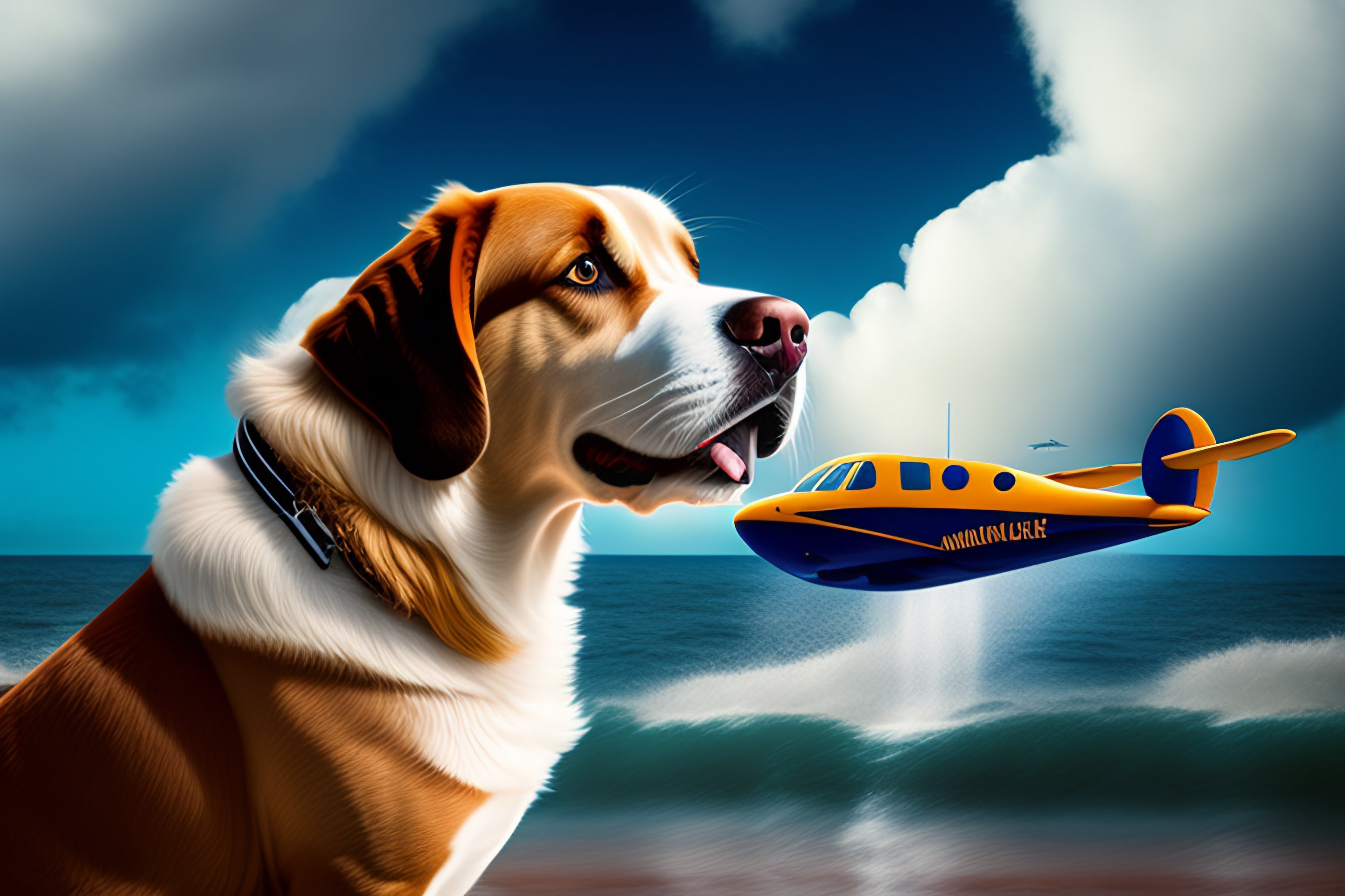 boat captain dog