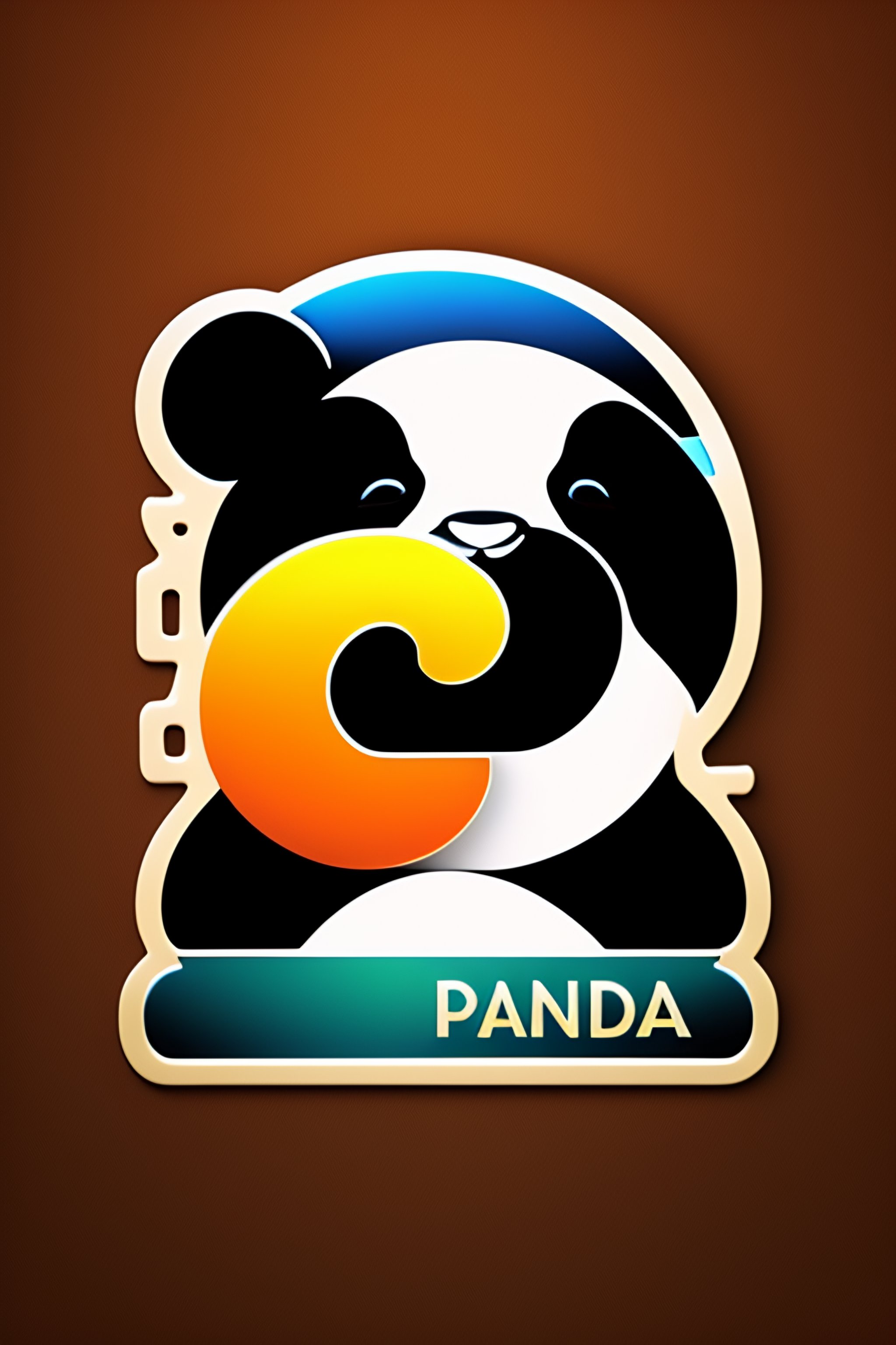 Lexica - A logo of artist panda, icon, digital art