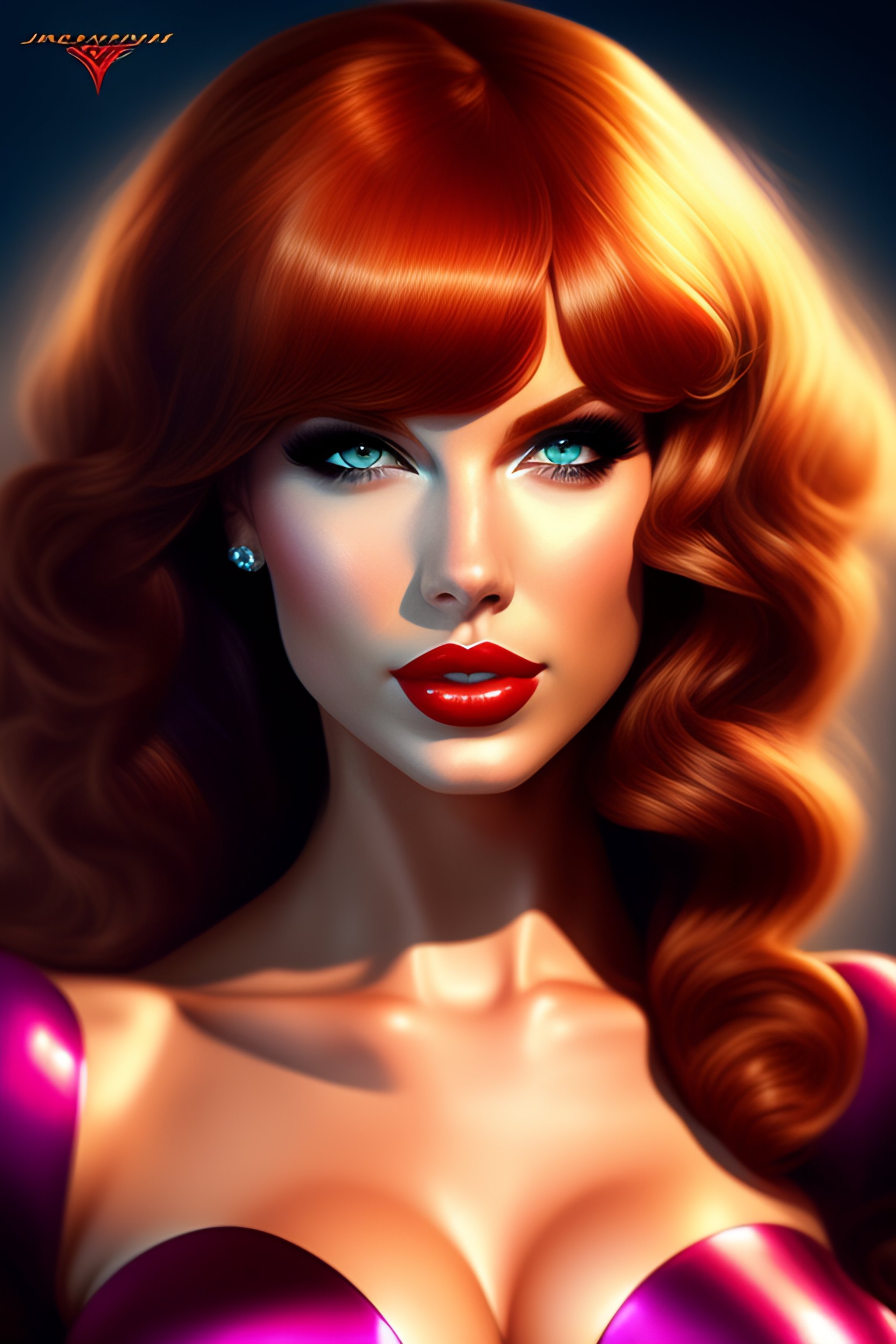 Lexica Taylor swift cosplaying as jessica rabbit, by artgerm, deviantart