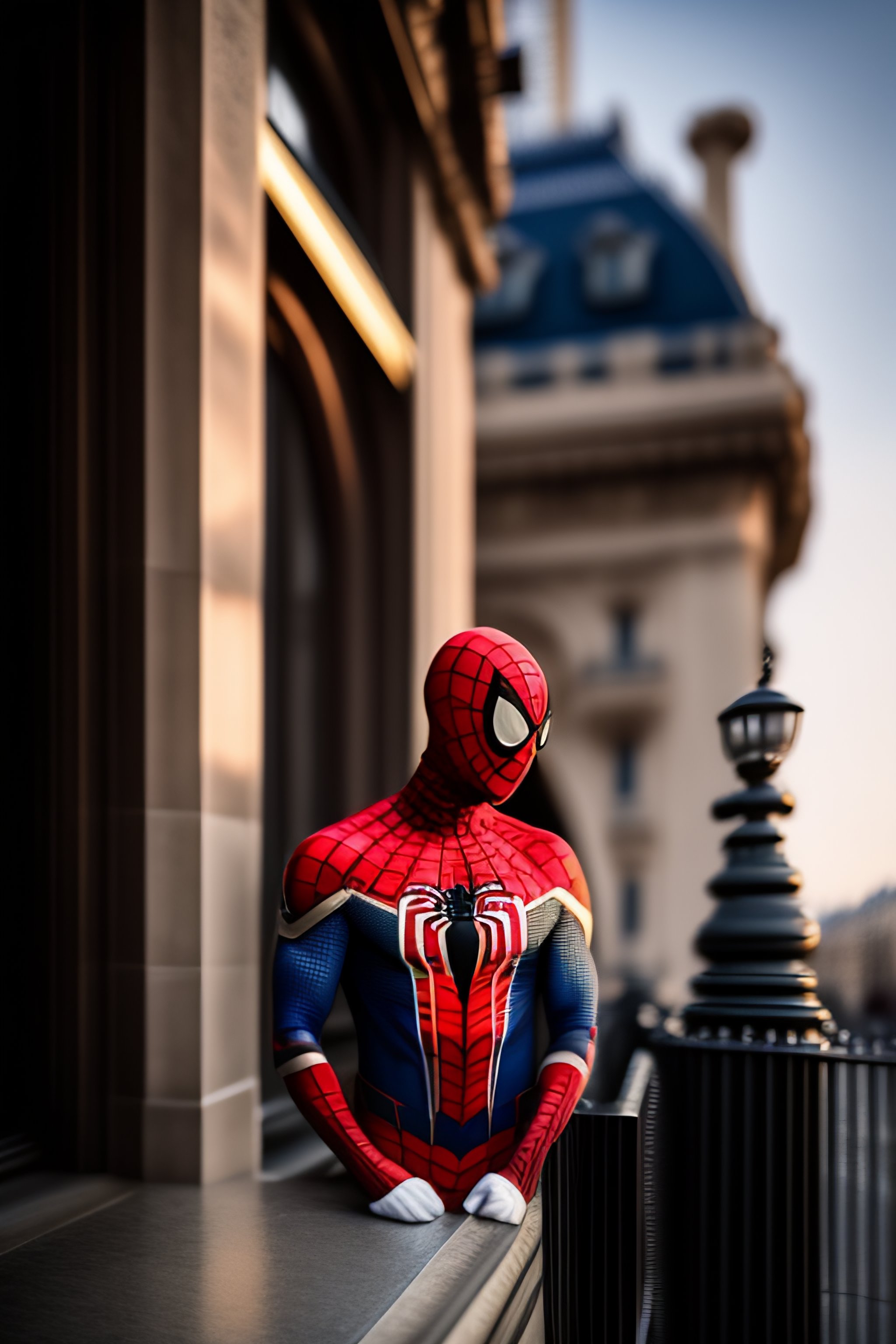 Lexica - Spiderman in paris