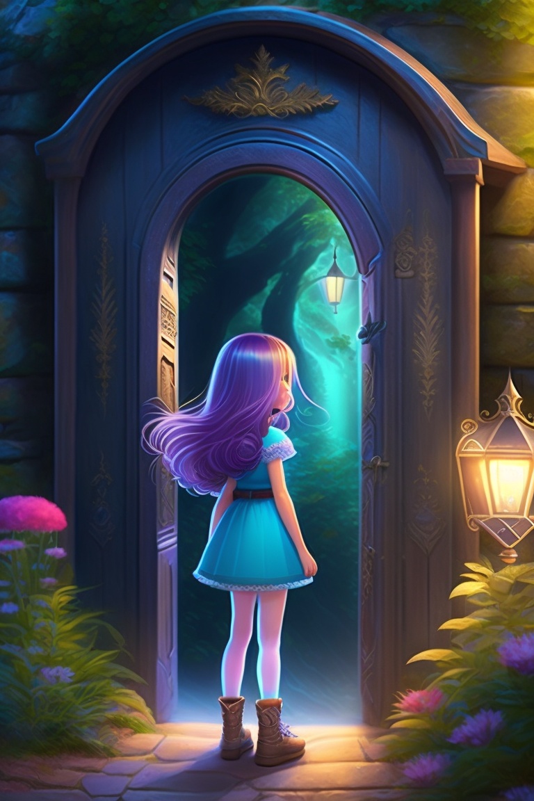Lexica - In a bustling city, a young girl discovers a mysterious key ...