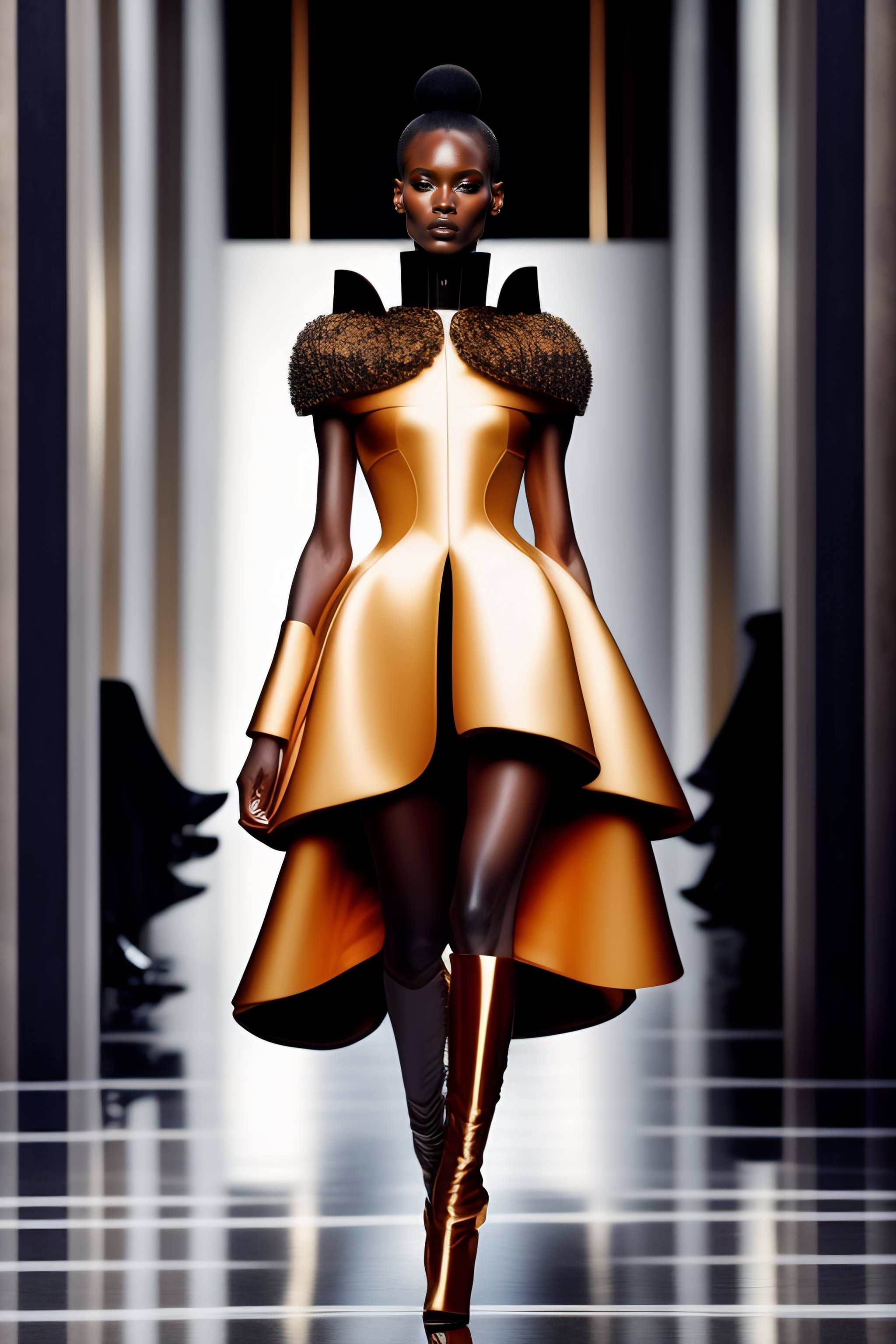 Lexica - futuristic fashion avant-garde couture