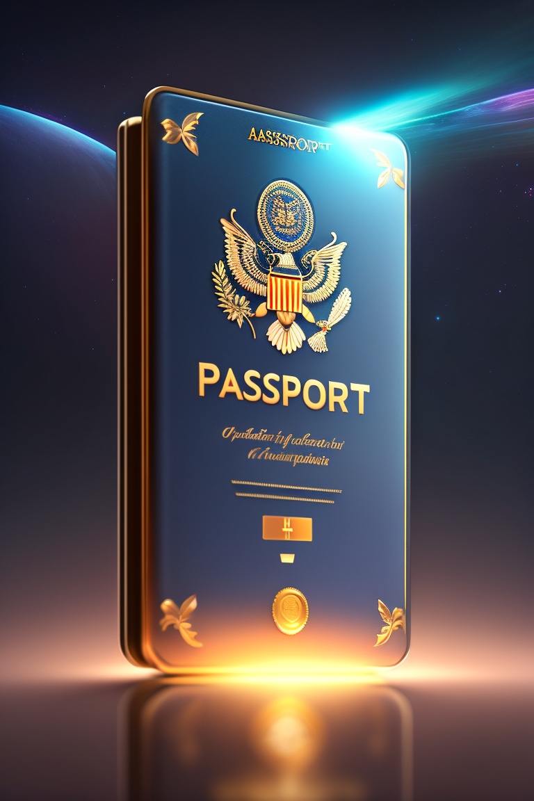 Lexica An illustration that represents the concept of a "passport