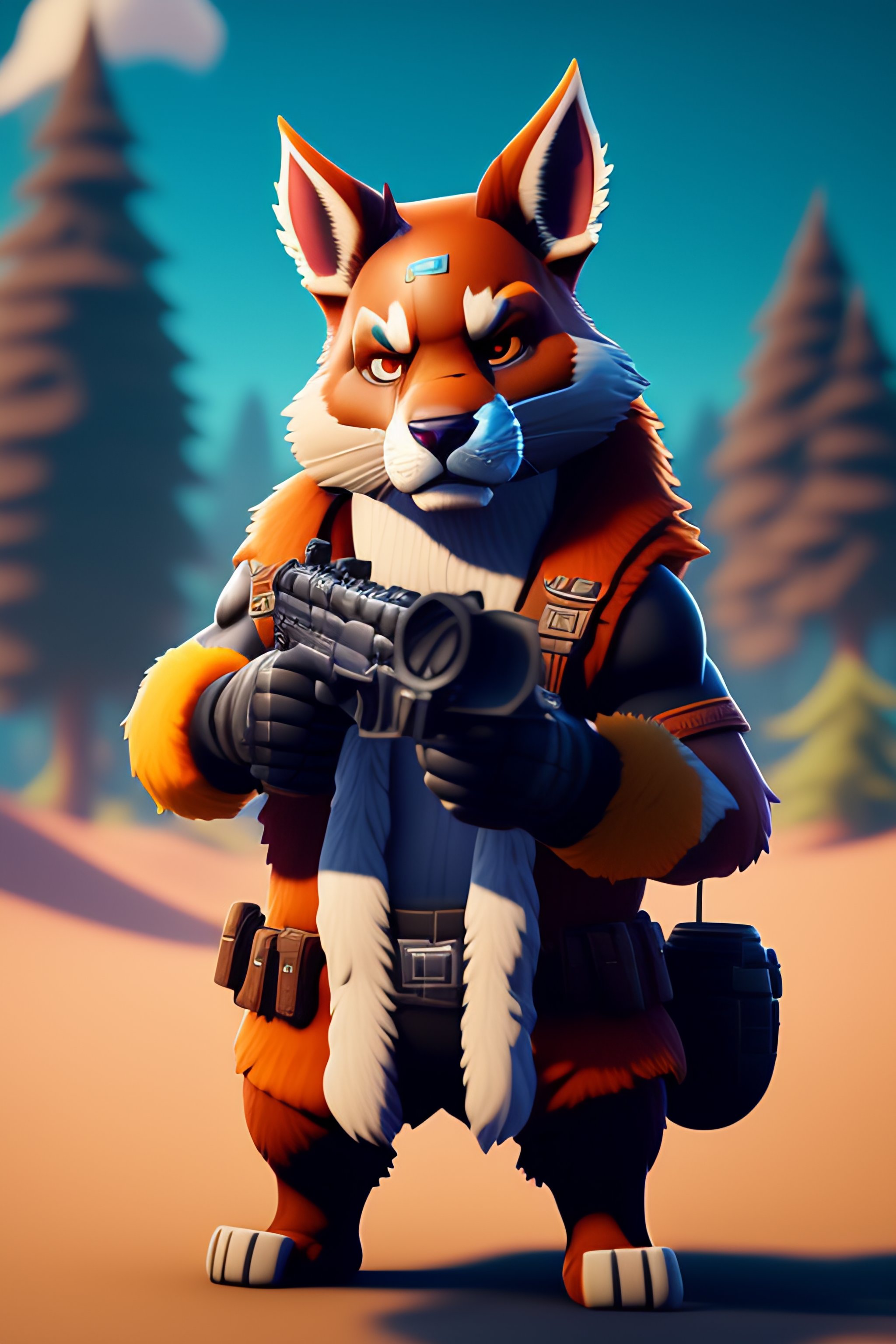 Lexica - Fortnite furry