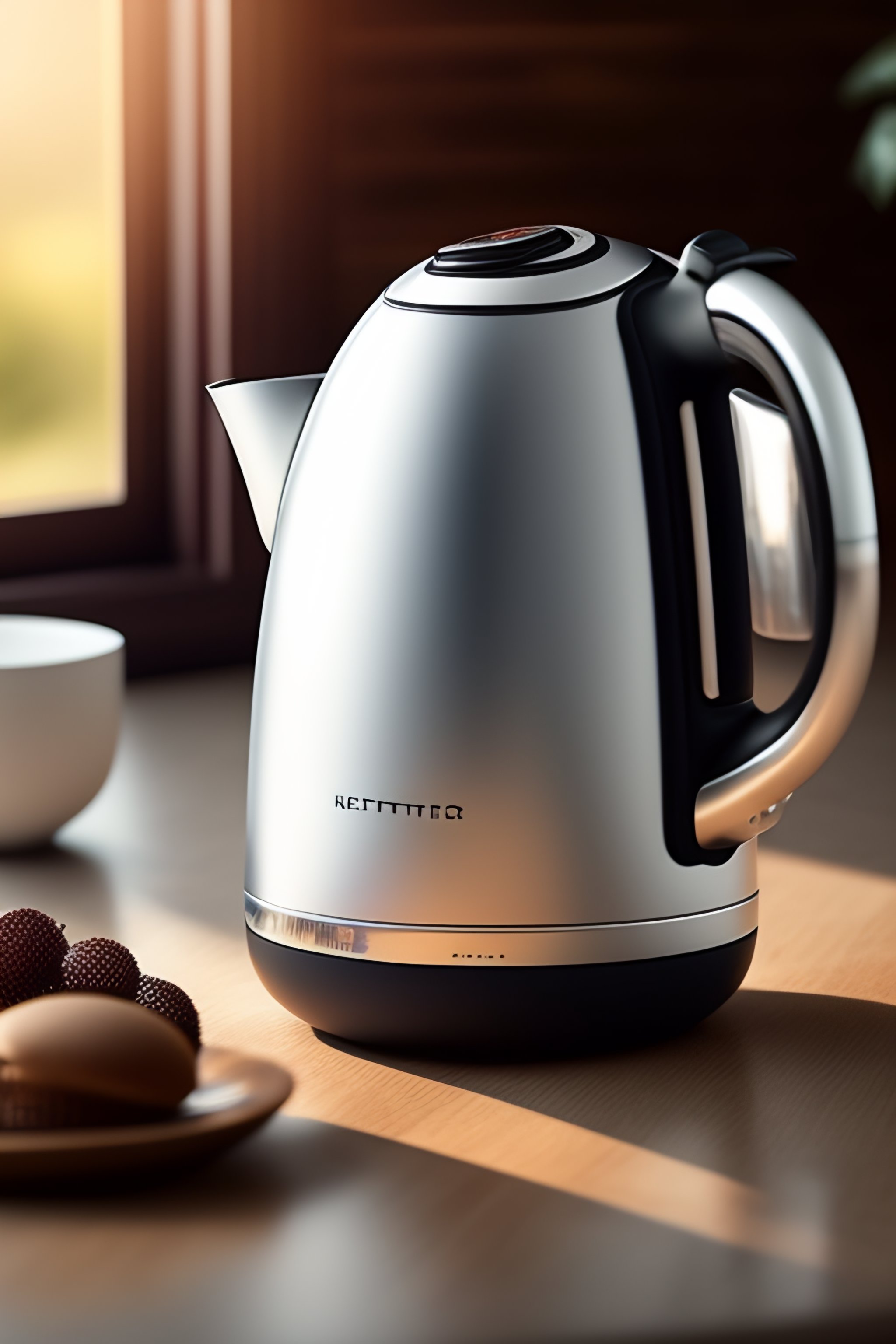 Lexica - A kettle with lots of buttons, an LCD screen, three spouts and ...