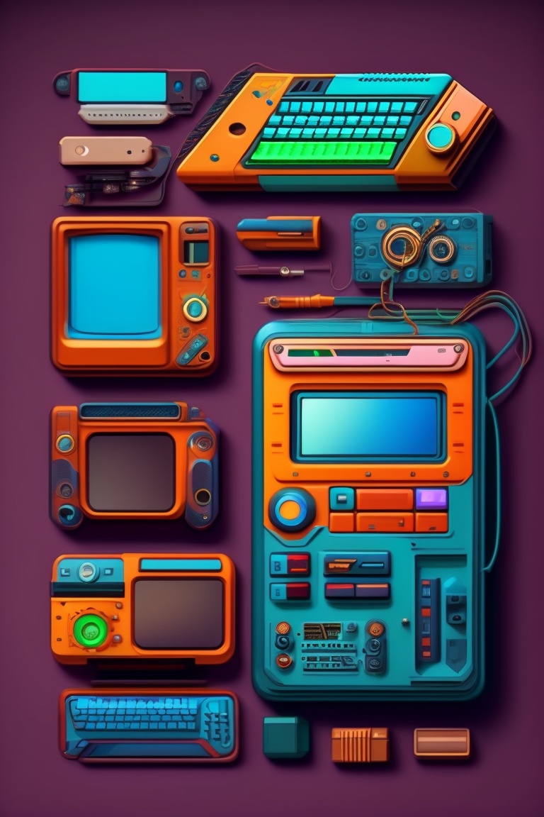Lexica - Parts and components of broken electronic gadgets and old ...