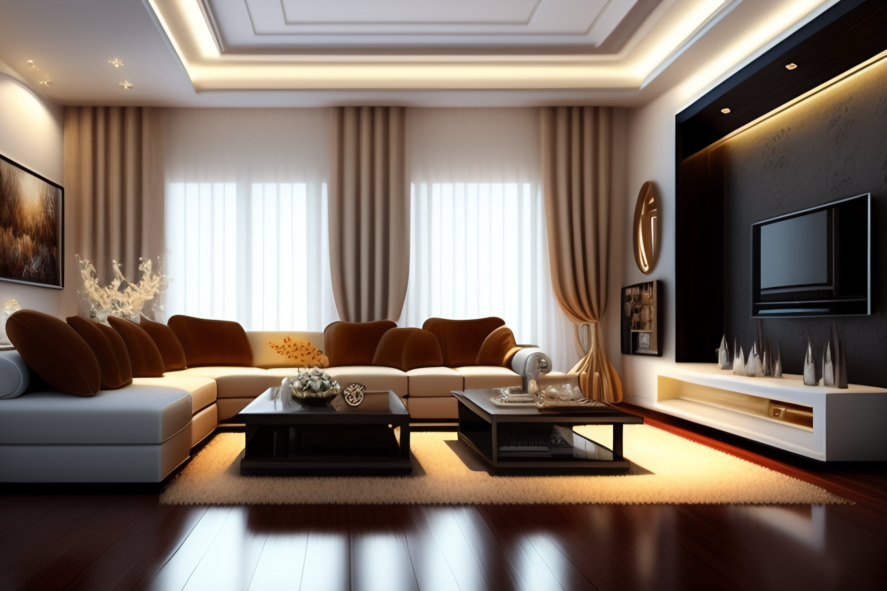 Lexica - Interior house , elegant , family room